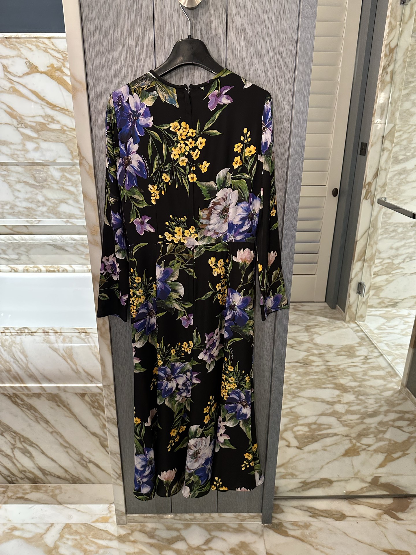 26春夏新款❤️限量款真丝印花连衣裙！现货36-38-40-42