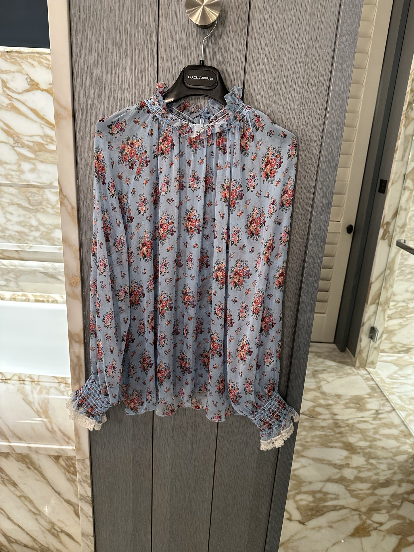 26春夏新款❤️真丝雪纺面料衬衣！小碎花百搭现货36-38-40-42