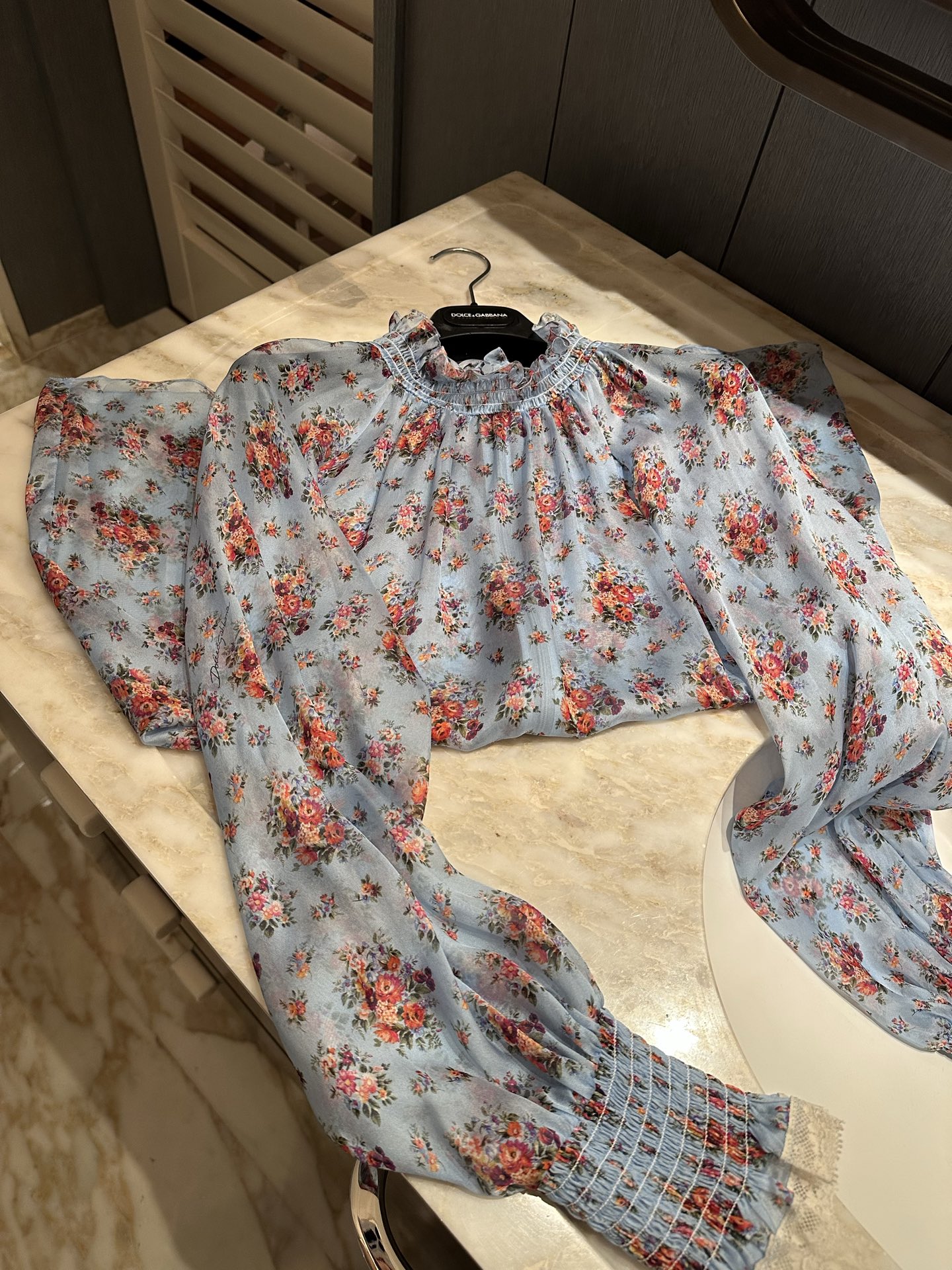 26春夏新款❤️真丝雪纺面料衬衣！小碎花百搭现货36-38-40-42