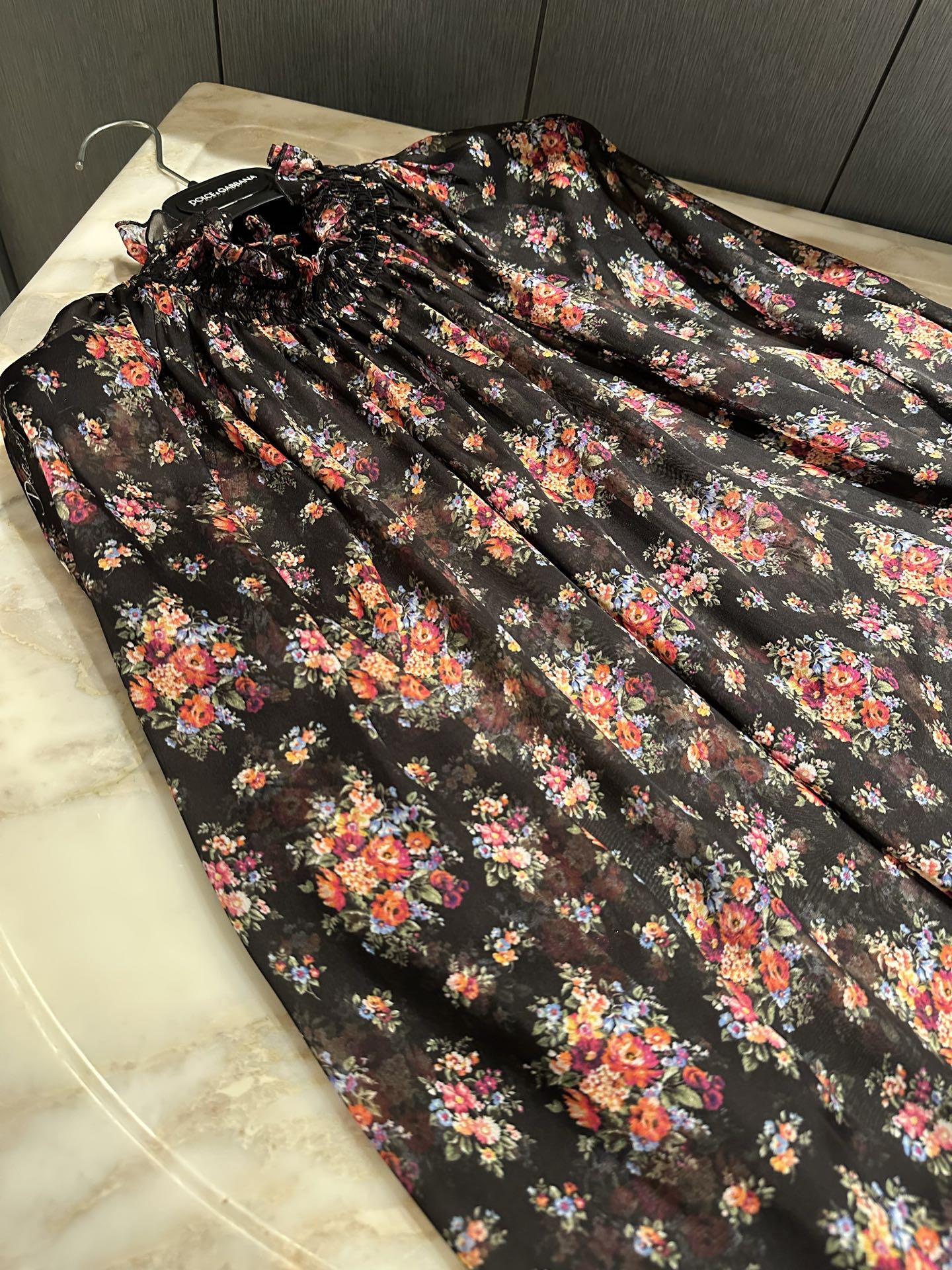 26春夏新款❤️真丝雪纺面料衬衣！小碎花百搭现货36-38-40-42