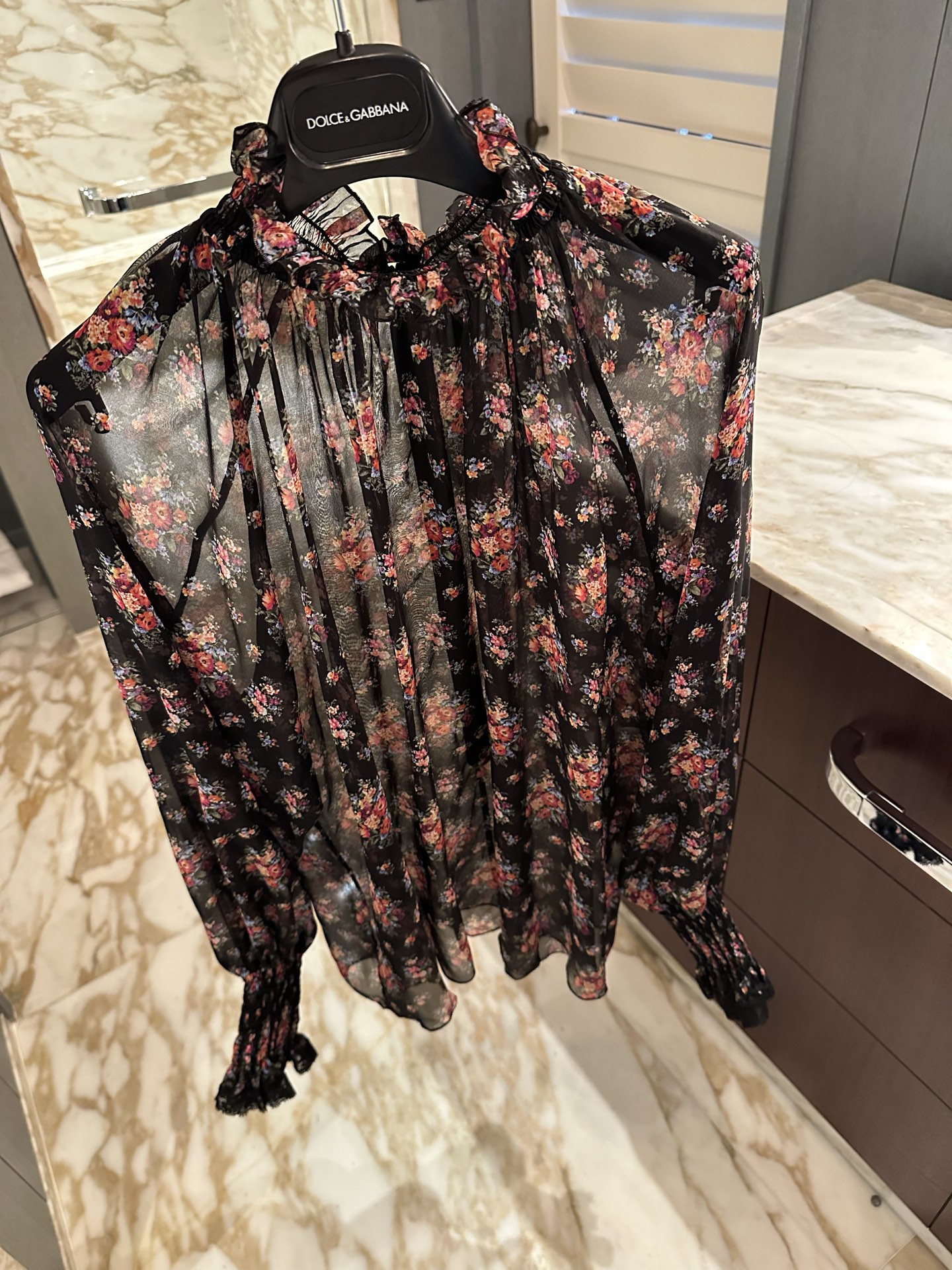 26春夏新款❤️真丝雪纺面料衬衣！小碎花百搭现货36-38-40-42