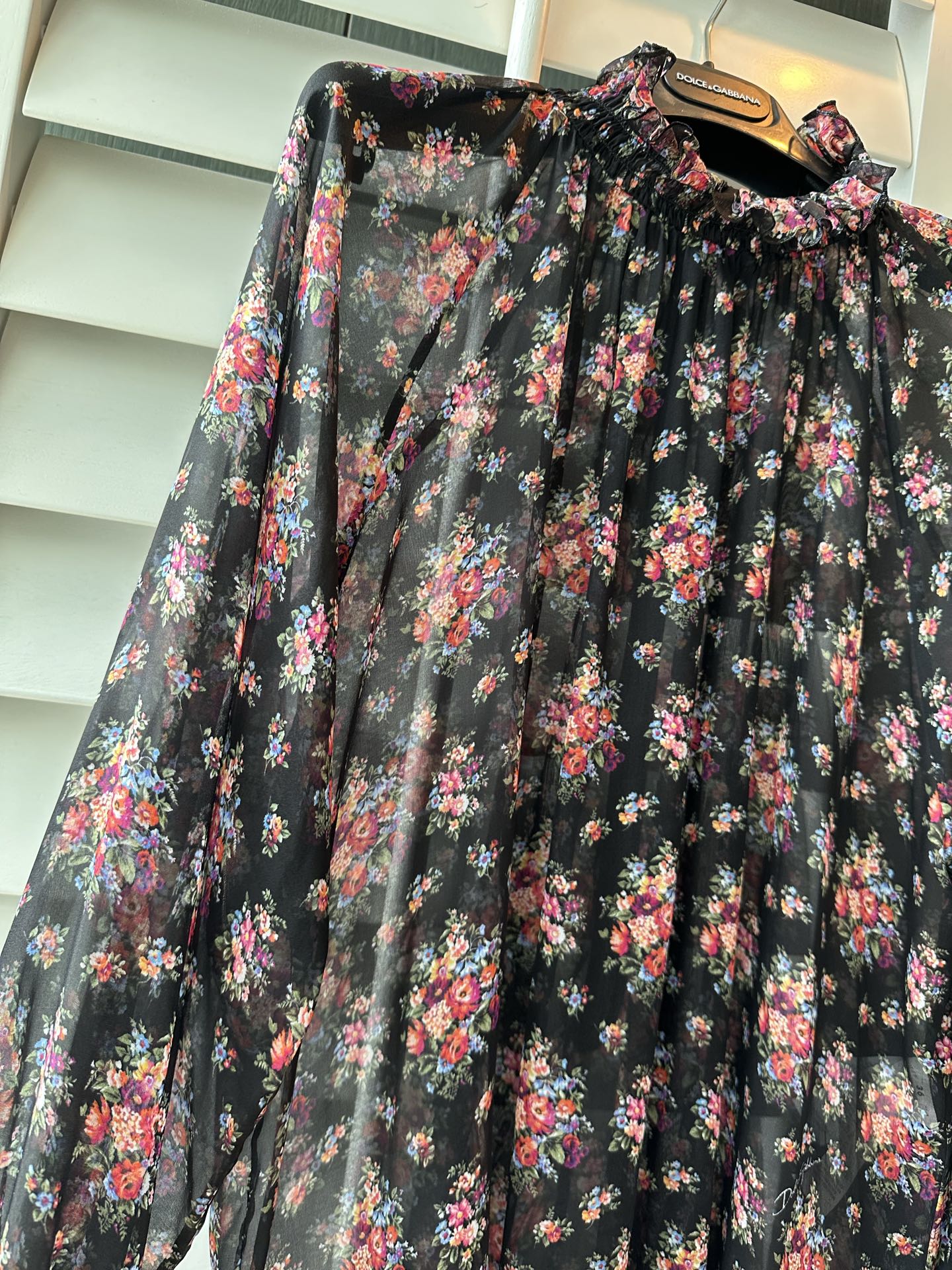 26春夏新款❤️真丝雪纺面料衬衣！小碎花百搭现货36-38-40-42