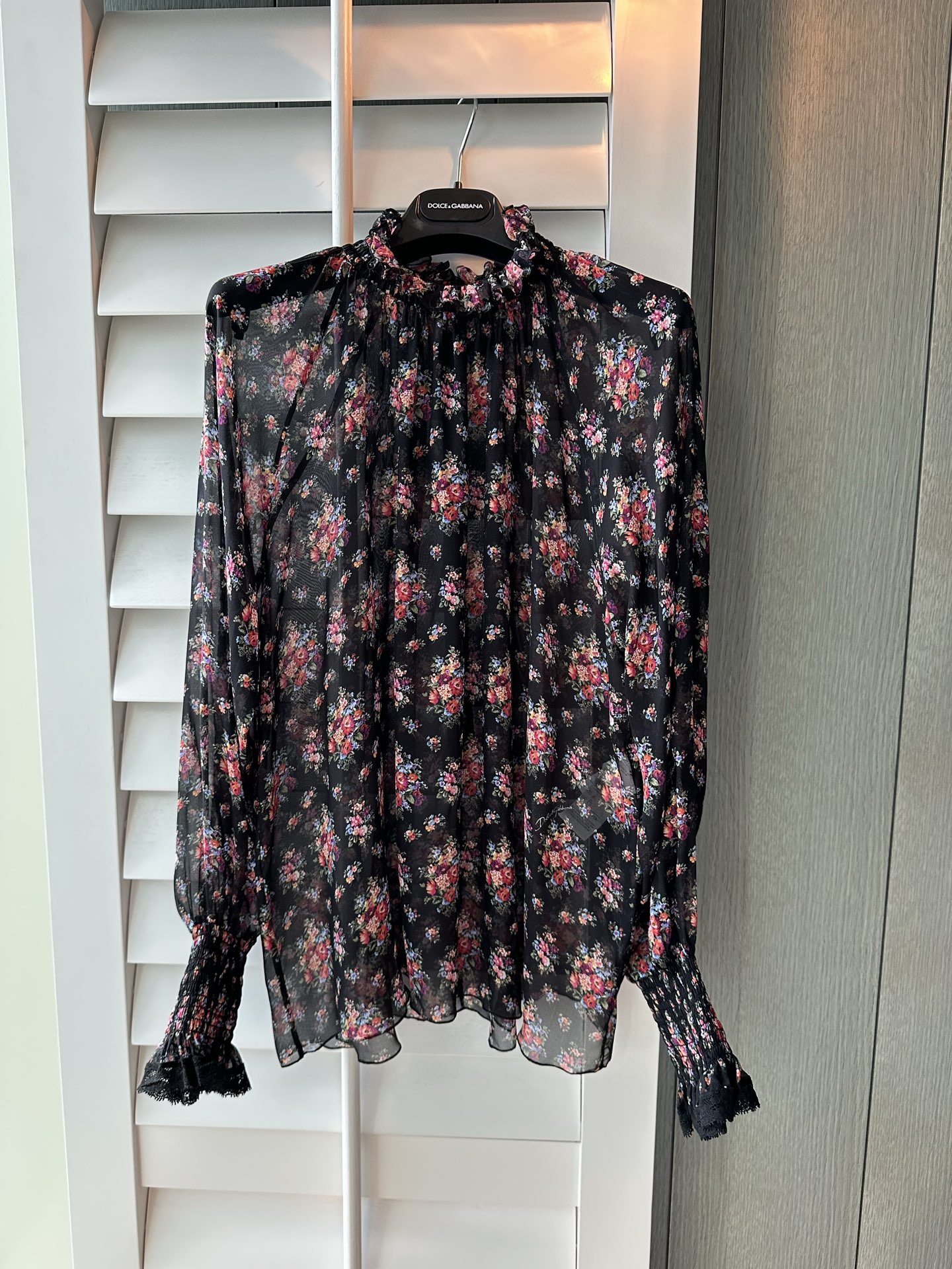 26春夏新款❤️真丝雪纺面料衬衣！小碎花百搭现货36-38-40-42