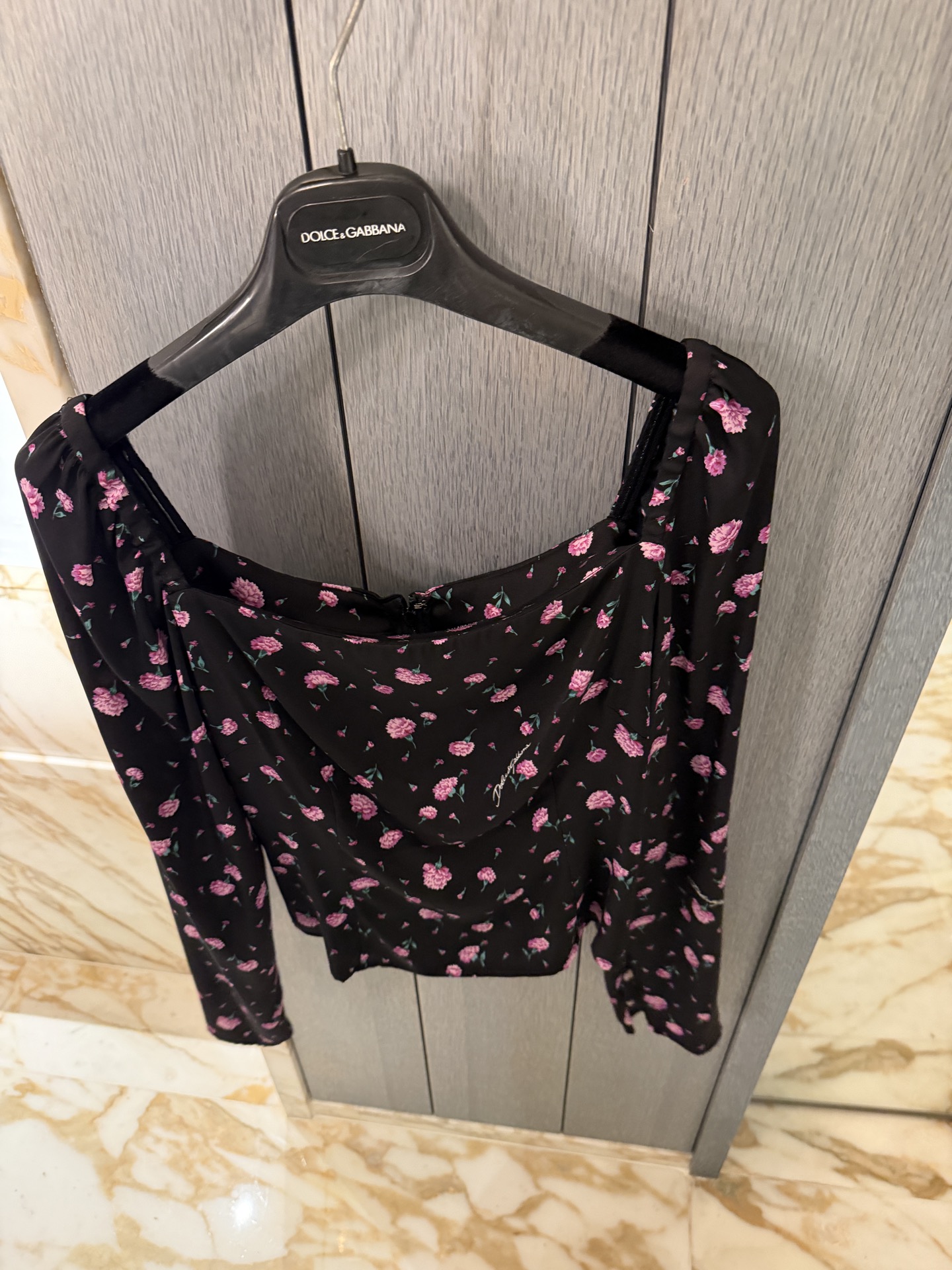 26春夏新款❤️真丝碎花上衣！时尚短款36-38-40-42