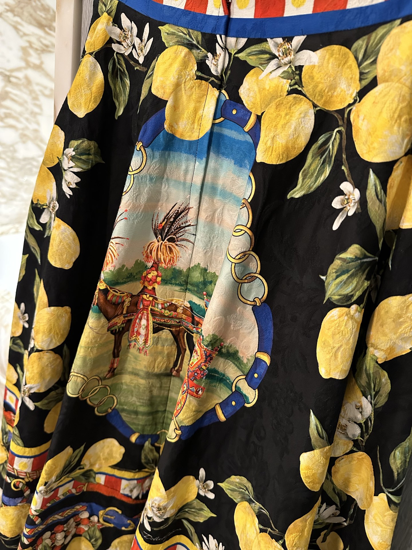 26春夏新款❤️马年马车系列定制提花纯棉面料！纯棉的面料凹凸有致现货36-38-40-42