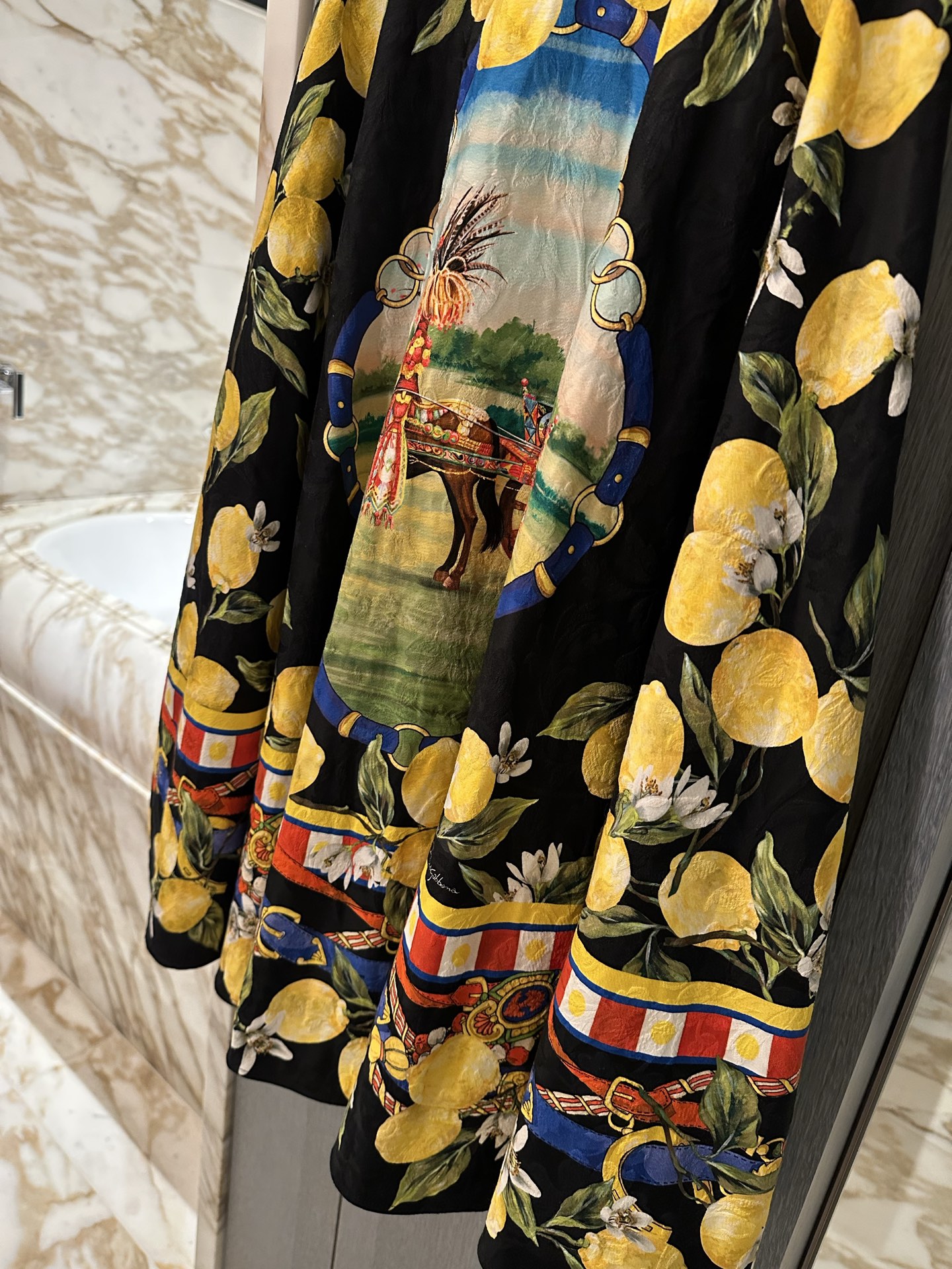 26春夏新款❤️马年马车系列定制提花纯棉面料！纯棉的面料凹凸有致现货36-38-40-42