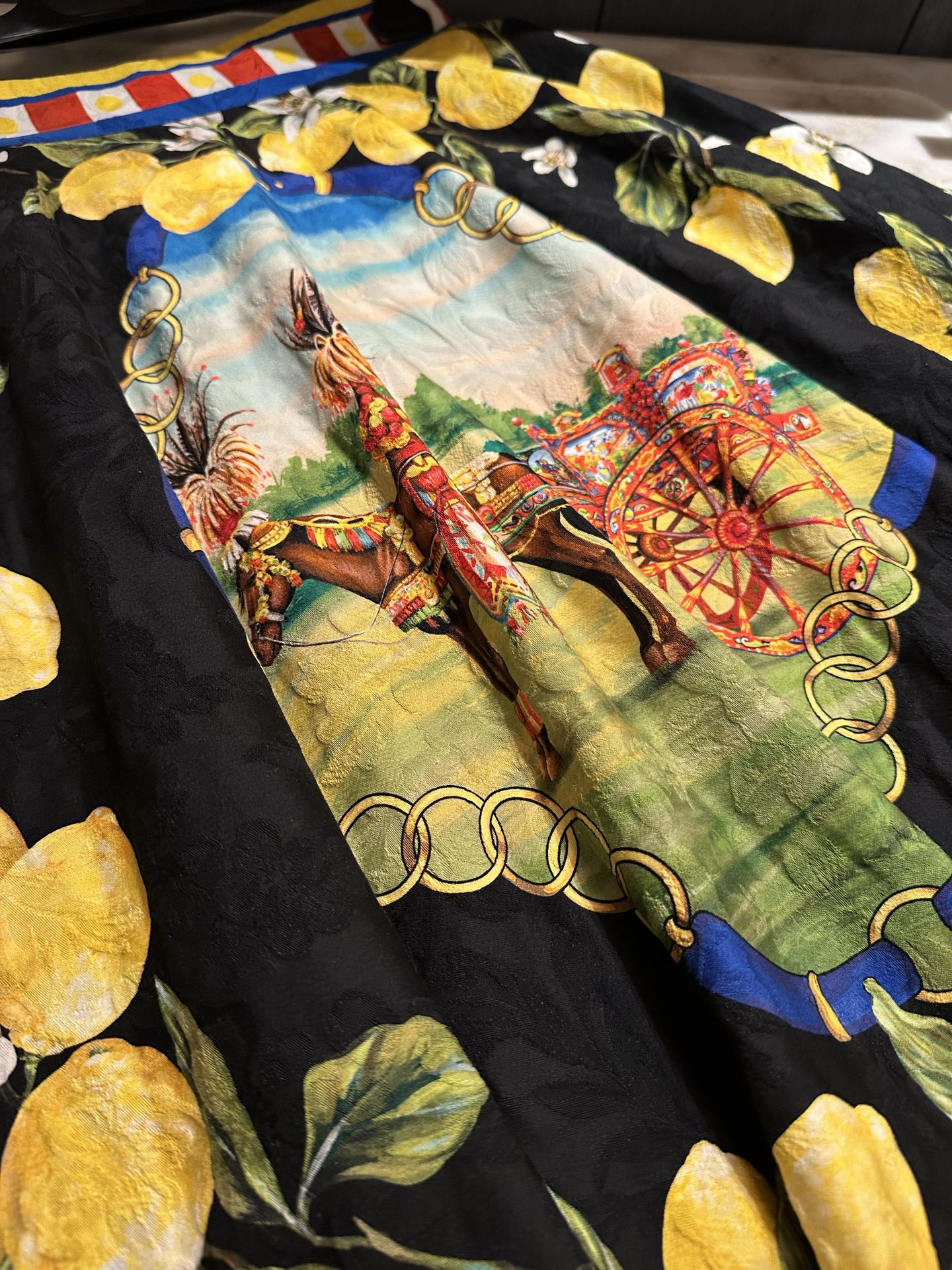 26春夏新款❤️马年马车系列定制提花纯棉面料！纯棉的面料凹凸有致现货36-38-40-42