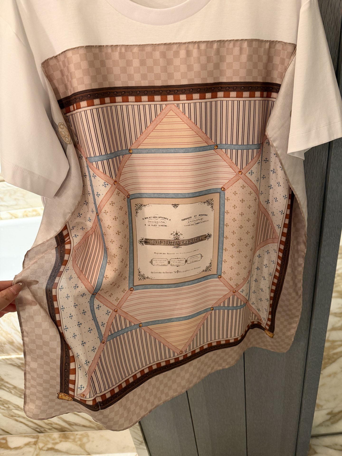 26春夏新款❤️针织拼接真丝上衣！排单出货36-38-40-42