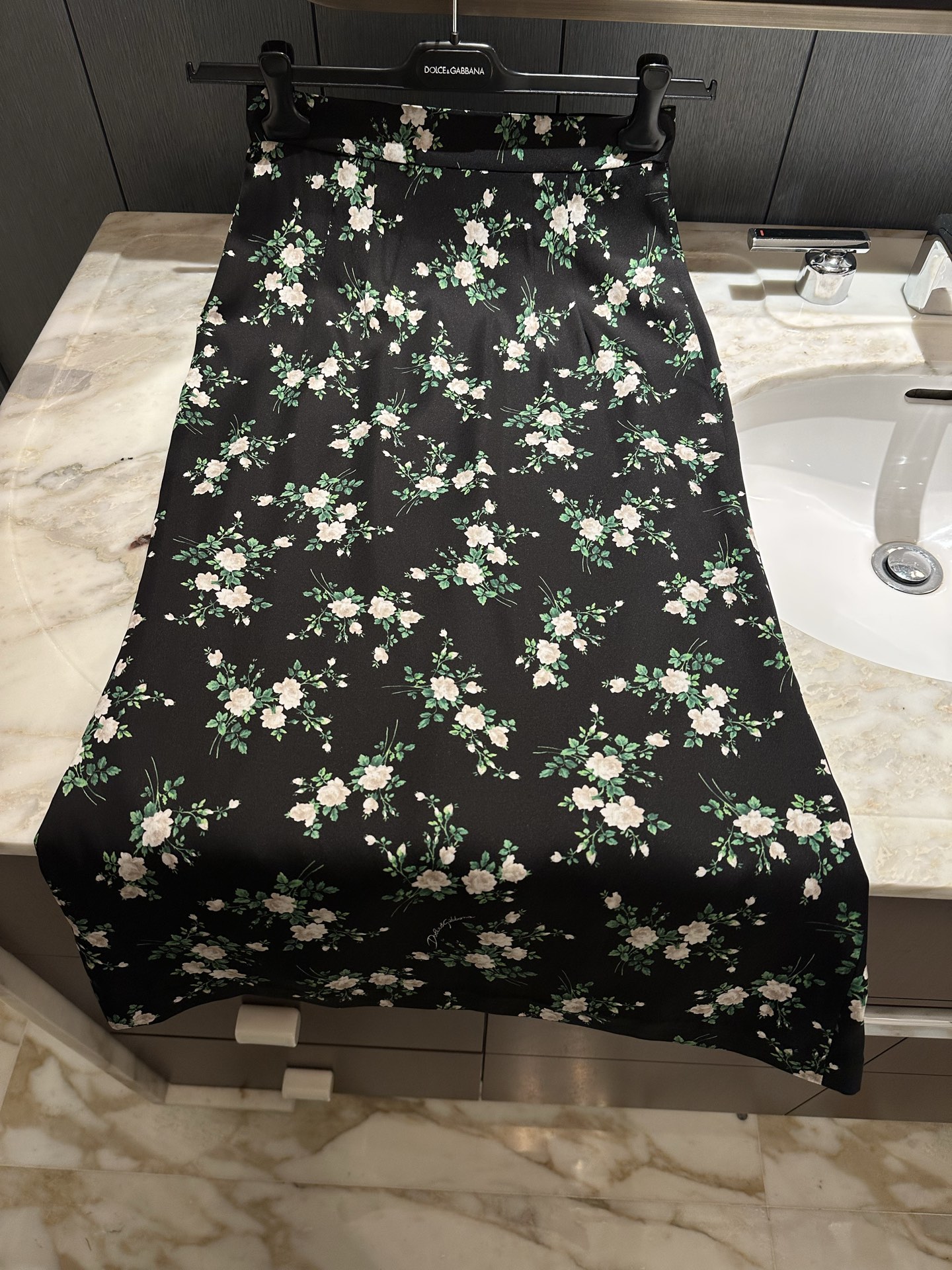 26春夏新款❤️真丝碎花半裙鱼尾下摆里外真丝面料现货36-38-40-42