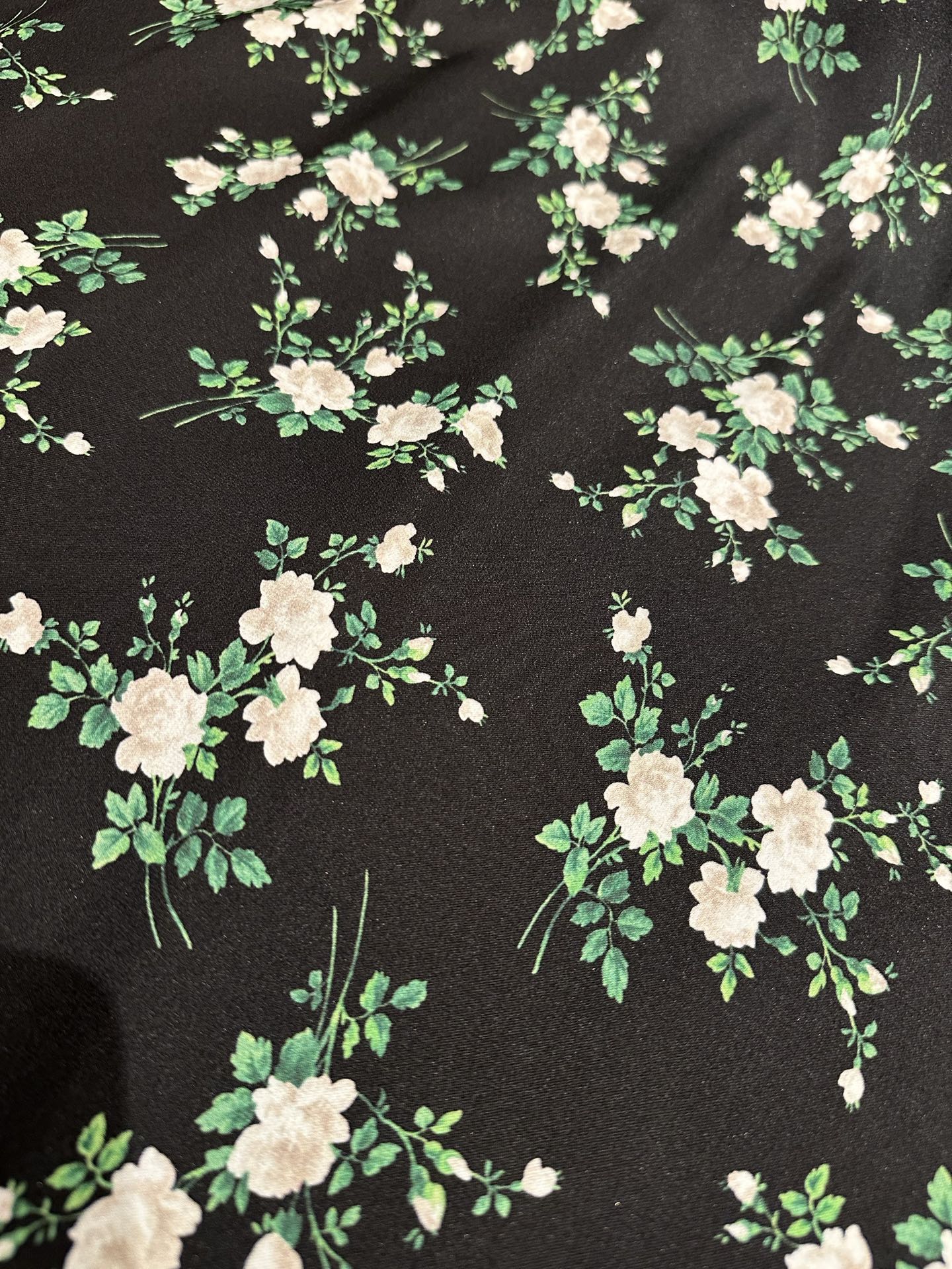 26春夏新款❤️真丝碎花半裙鱼尾下摆里外真丝面料现货36-38-40-42