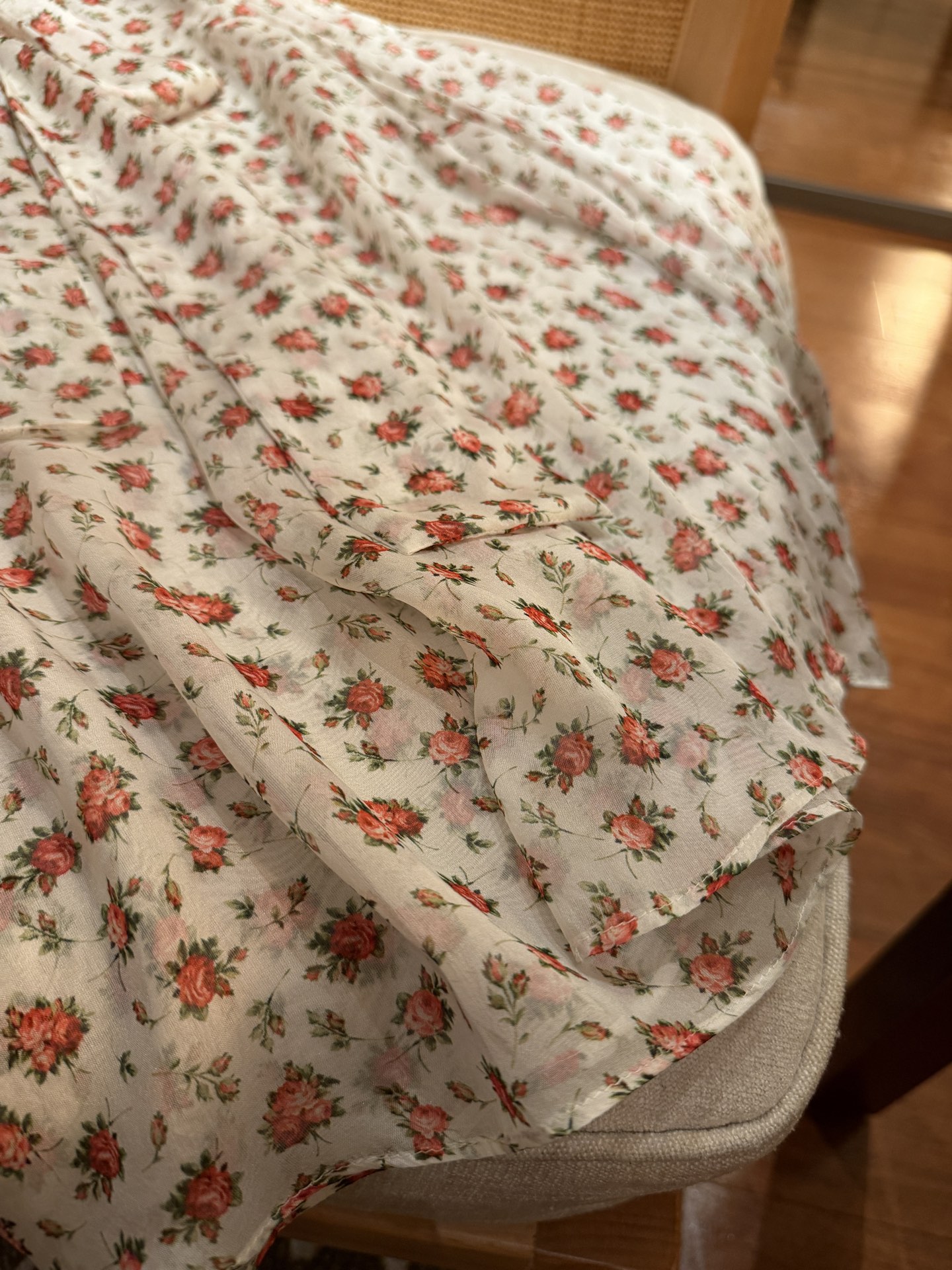 26春夏新款❤️真丝碎花衬衣现货36-38-40-42