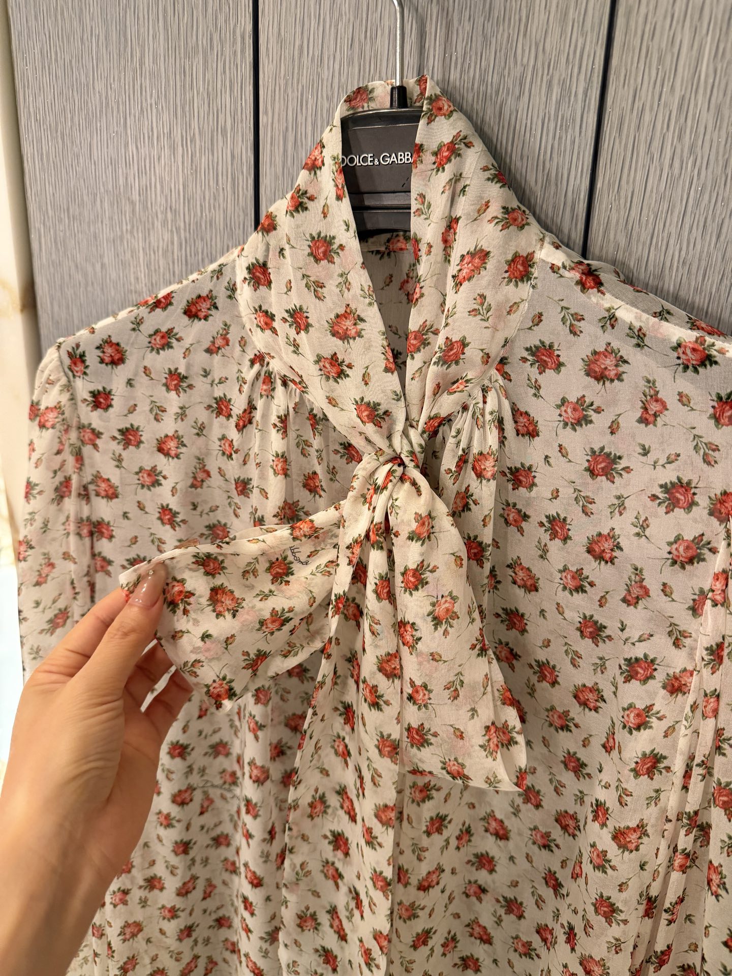 26春夏新款❤️真丝碎花衬衣现货36-38-40-42