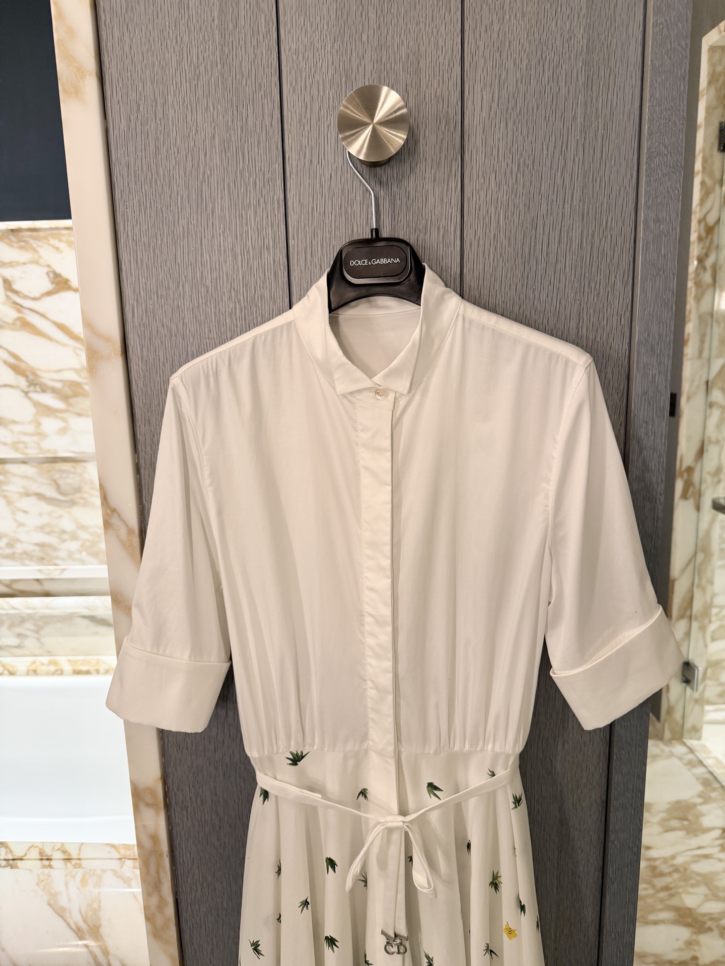 26春夏新款❤️丝绵印花大摆连衣裙！现货36-38-40-42