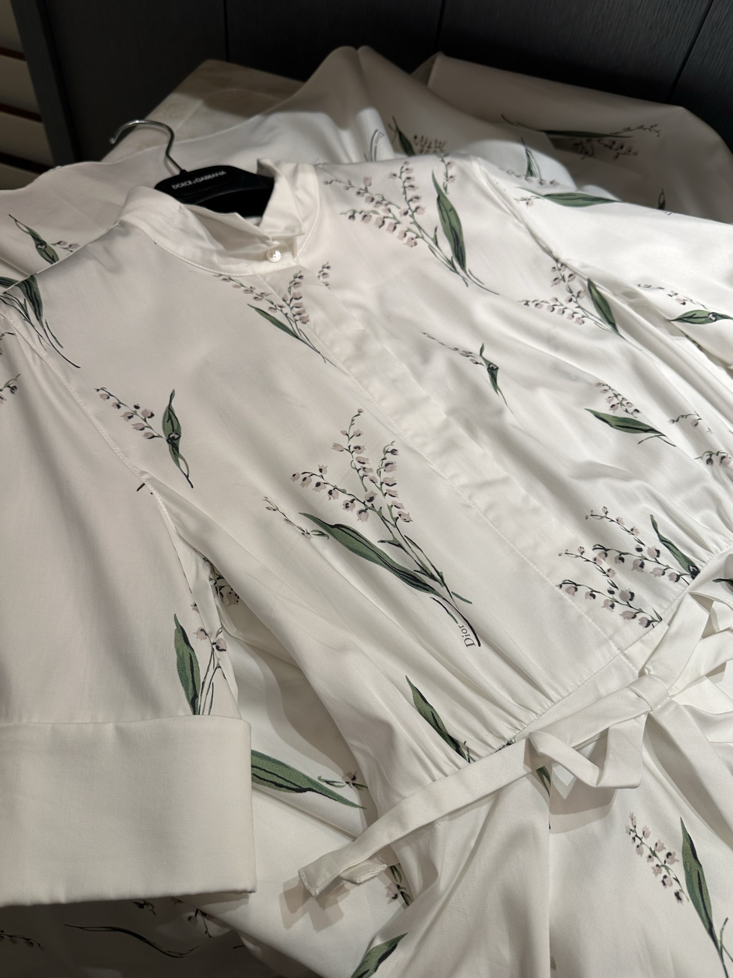 26春夏新款❤️丝绵印花大摆连衣裙！现货36-38-40-42