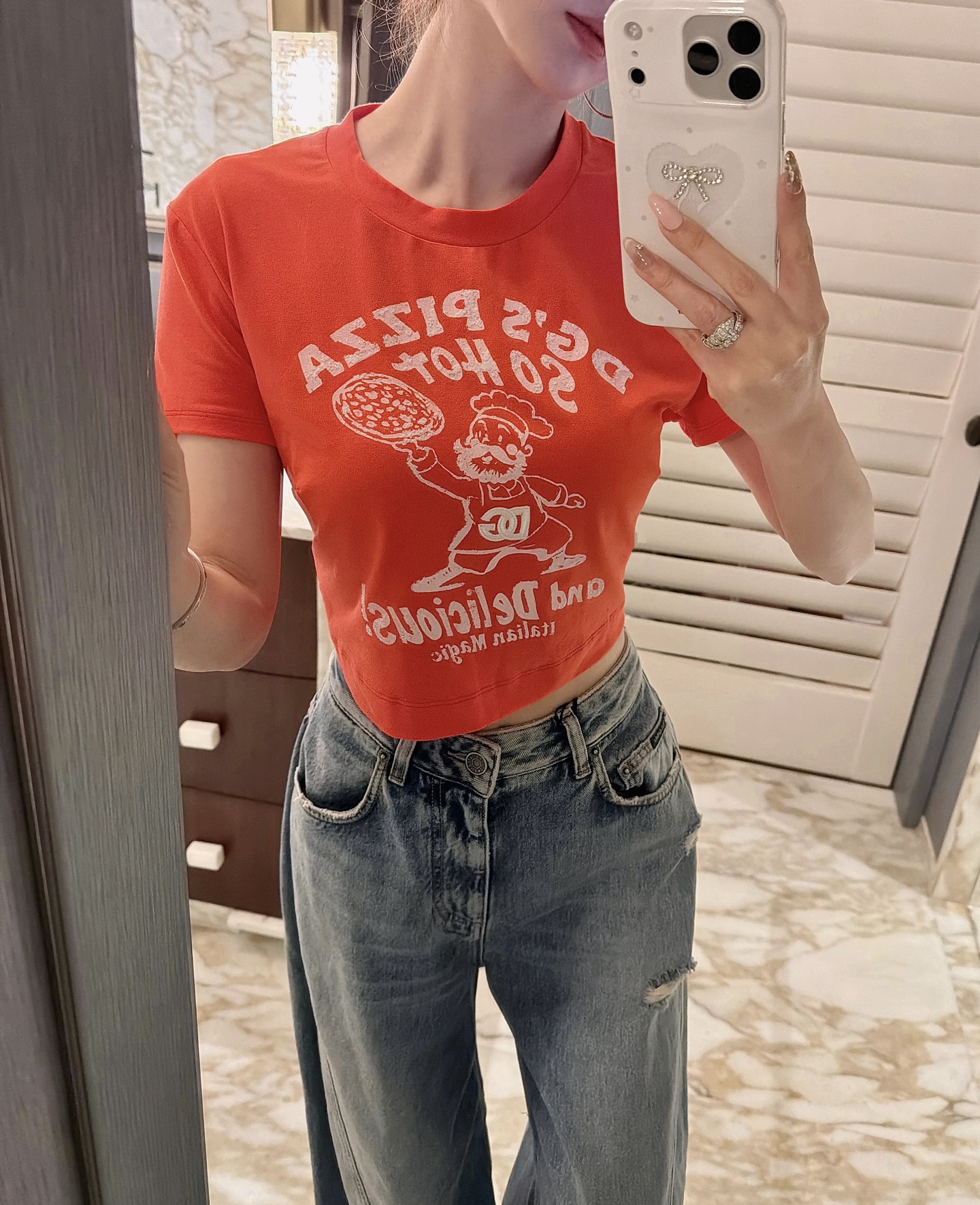 NO:801328,26 spring and summer new embroidered printed T-shirts in stock 36-38-40-42,,1986090926春夏新款刺绣印花T 现货36-38-40-42,,,Women's clothing