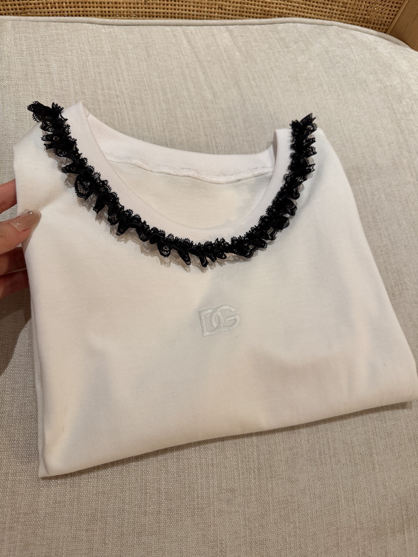 26春夏新款❤️蕾丝花边T 排单五天36-38-40-42