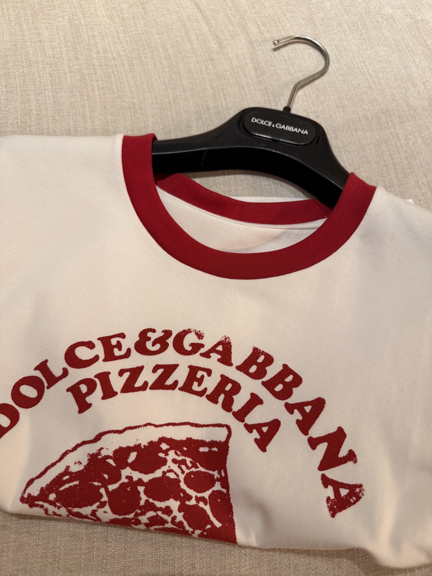 26春夏新款❤️piza图案印花T现货36-38-40-42