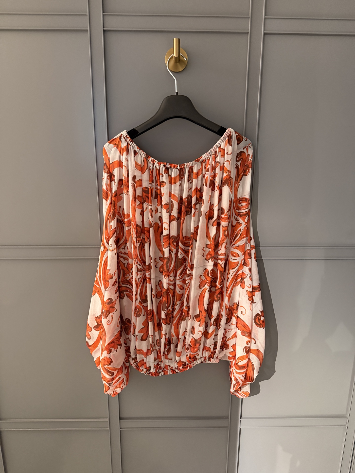 Блуза с принтом Dolce & Gabbana
