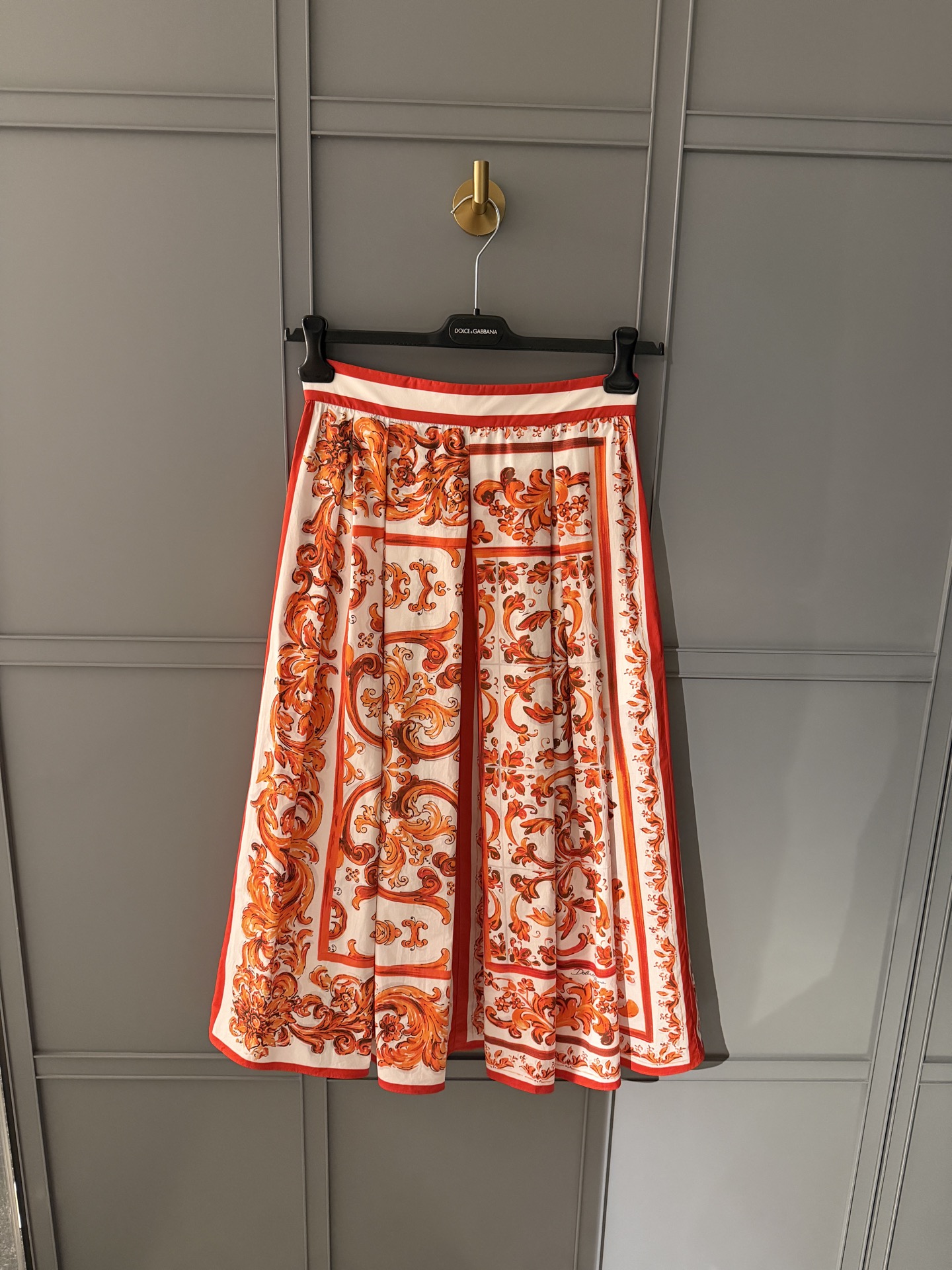 NO:875200,26 spring and summer new red ceramic glazed cotton skirt!  Original customized order shipment 36-38-40-42,,skirts,1986090926春夏新款红色陶釉棉半裙！原版定制排单出货36-38-40-42,,skirts,,Women's clothing