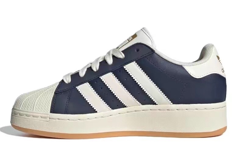 顶级纯原 市售最高版本🔥 🈴️集💰170
厚底头层 Adidas Originals Superstar XLG 松糕贝壳头板鞋 原楦原纸版数据开发版型 外置耐磨防滑鞋底组合扇贝防踢头盖片  
尺码：35-45