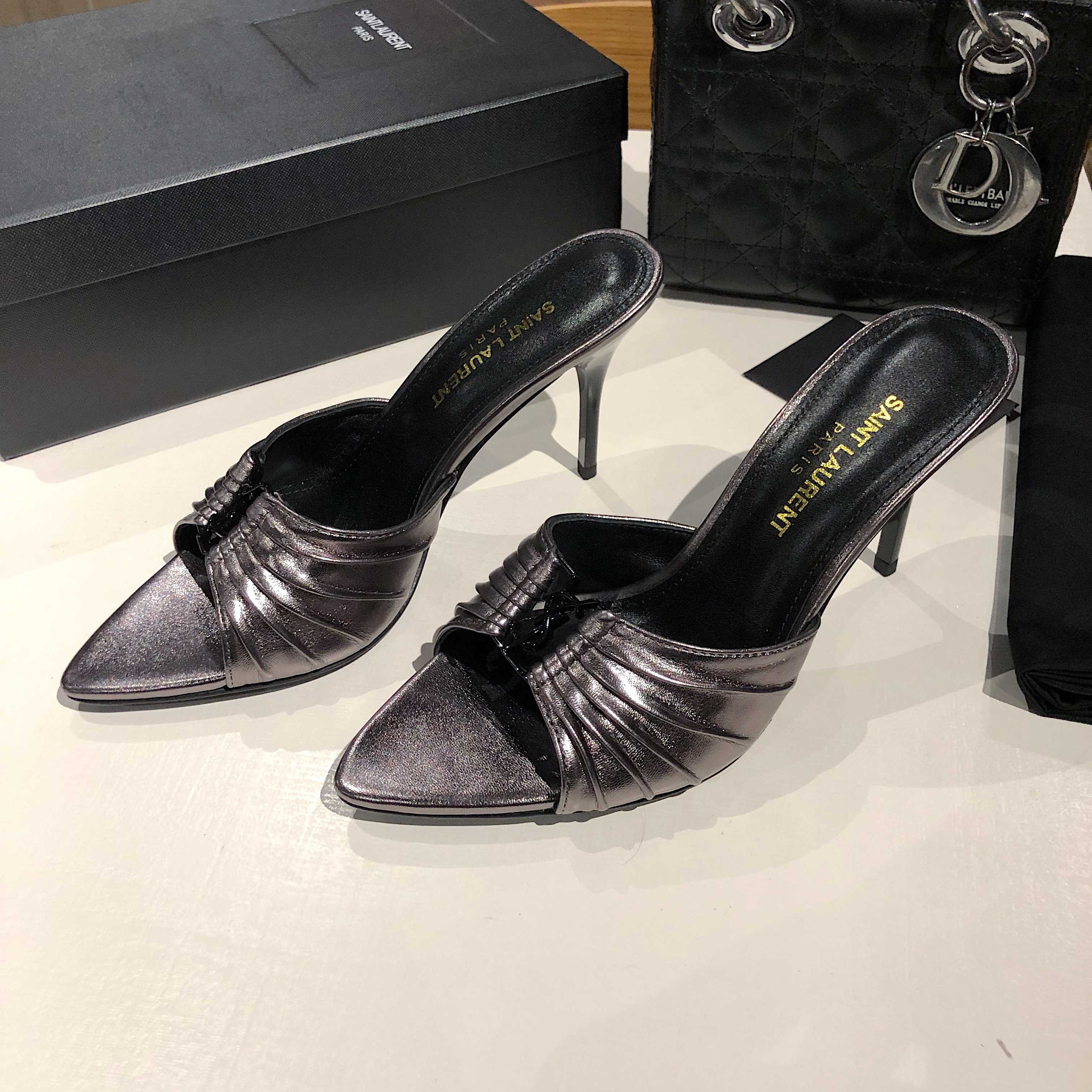 圣罗兰 Saint Laurent 经典高奢皮鞋鞋履高跟鞋 #D8307FD6 4