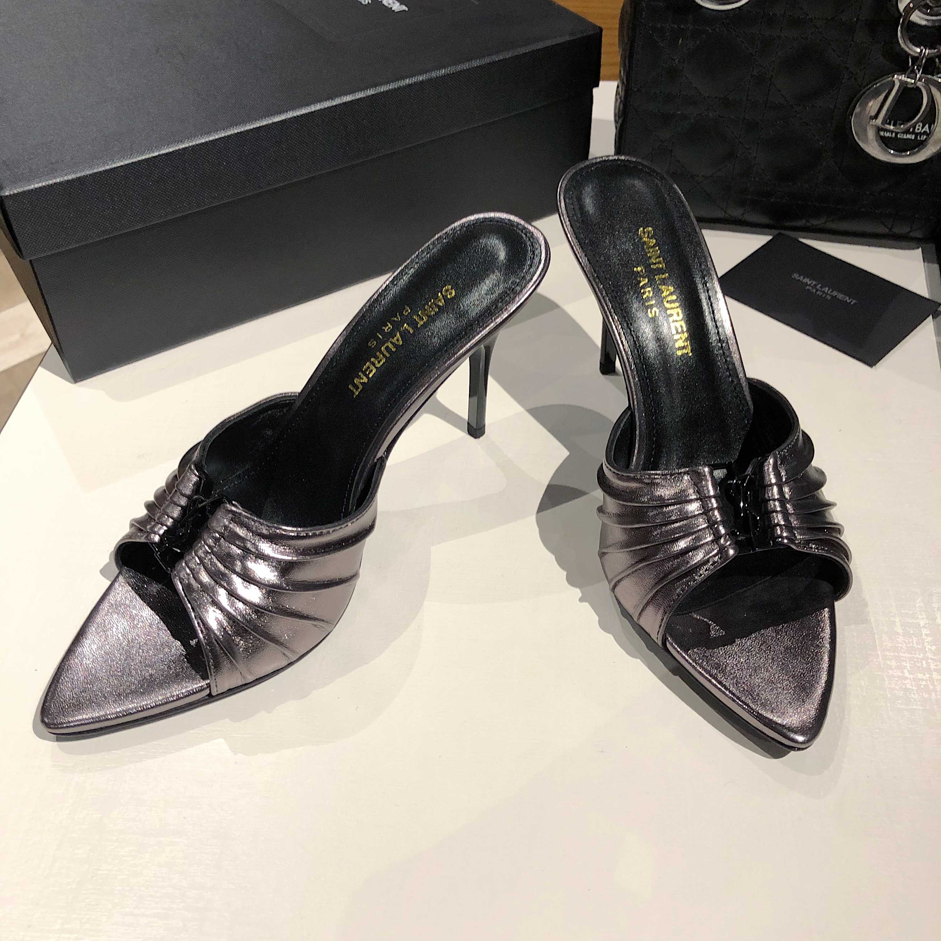 圣罗兰 Saint Laurent 经典高奢皮鞋鞋履高跟鞋 #D8307FD6 3