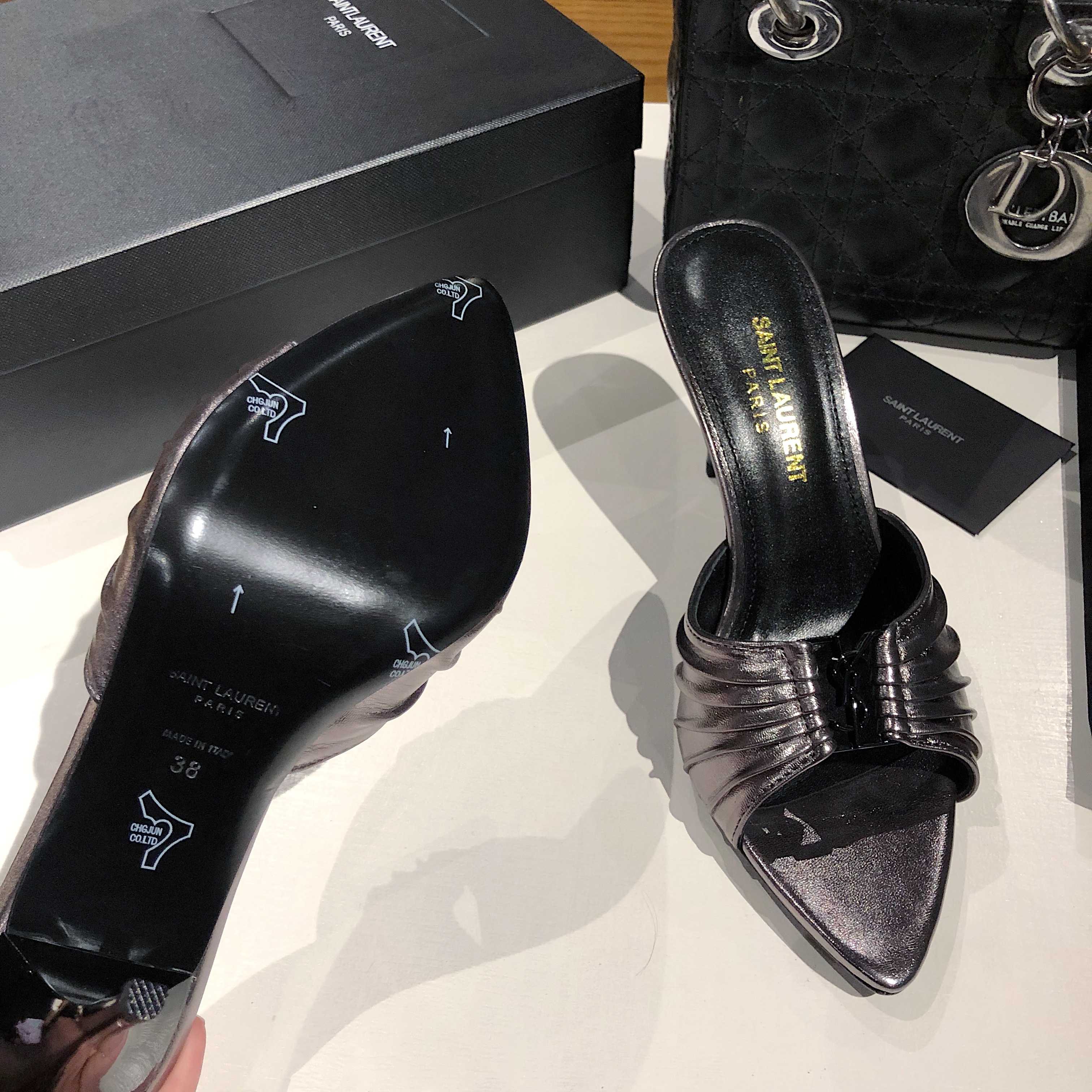 圣罗兰 Saint Laurent 经典高奢皮鞋鞋履高跟鞋 #D8307FD6 9