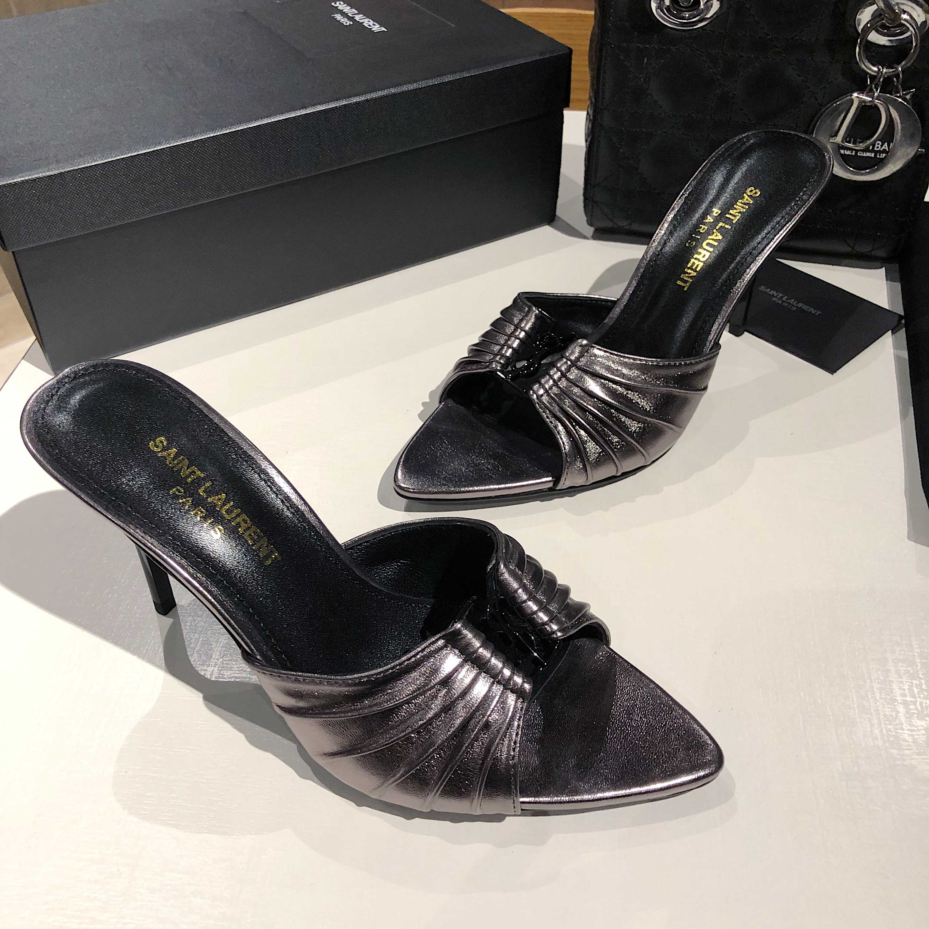 圣罗兰 Saint Laurent 经典高奢皮鞋鞋履高跟鞋 #D8307FD6 6