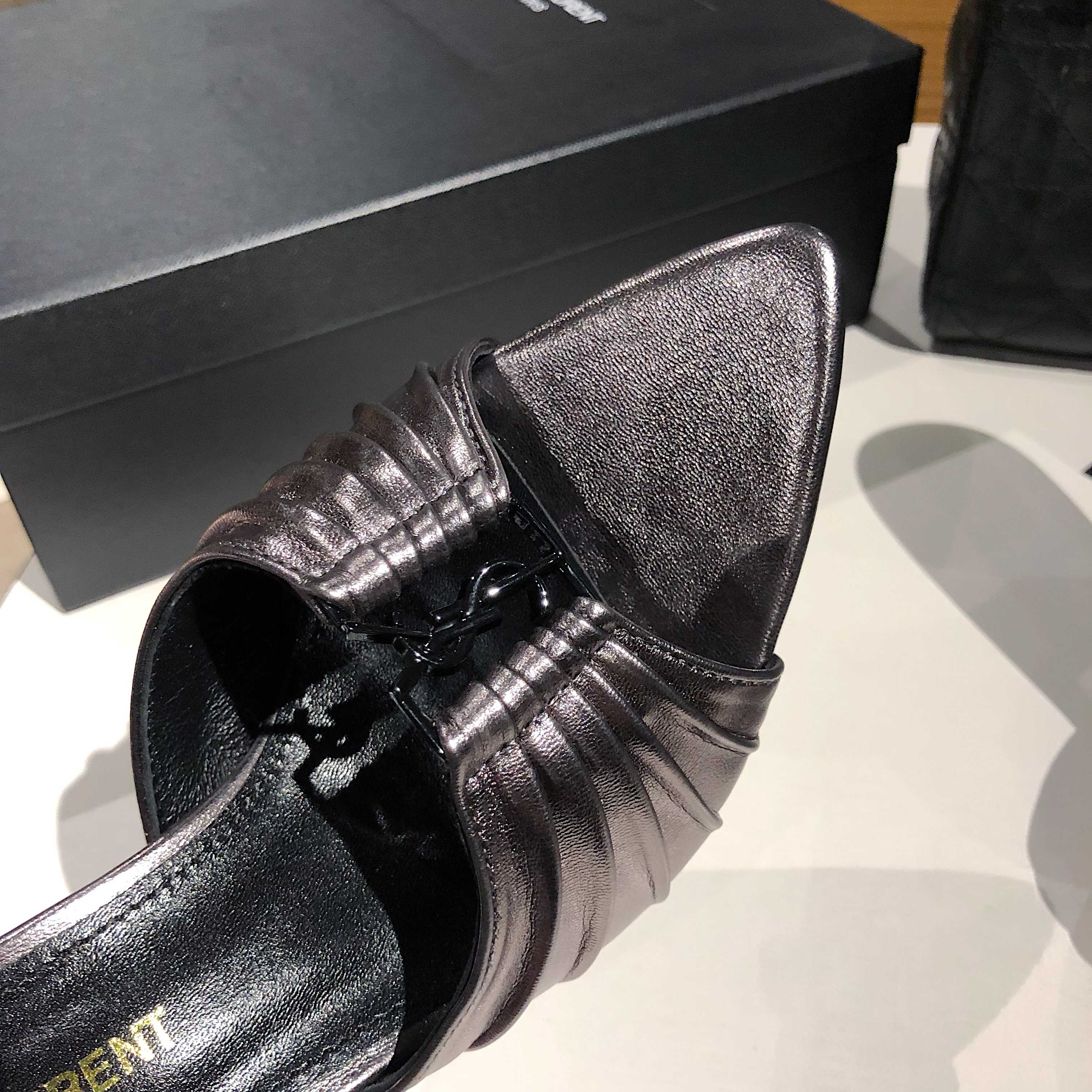 圣罗兰 Saint Laurent 经典高奢皮鞋鞋履高跟鞋 #D8307FD6 8