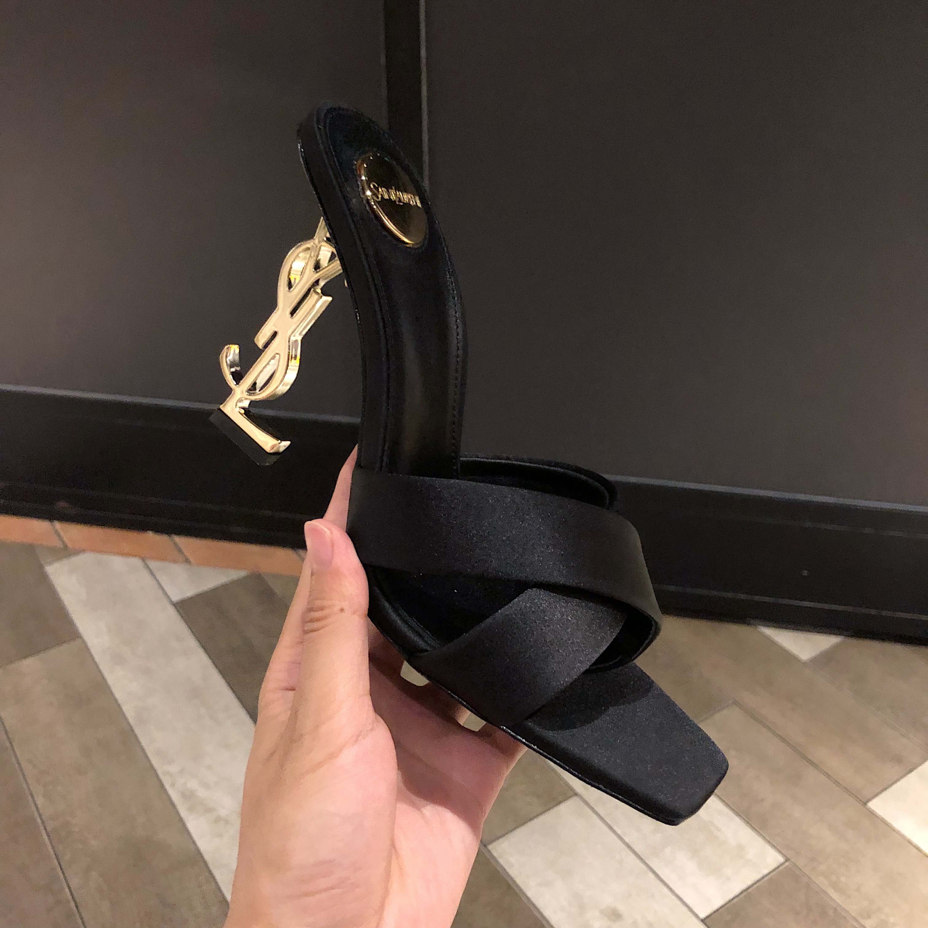 NO:407501,SAINT LAURENT ARIS, high heels, slippers, saint laurent, high heels, slippers19860909SAINT LAURENT ARIS,高跟鞋拖鞋,saint laurent,high heels,slippers,Women's Shoes