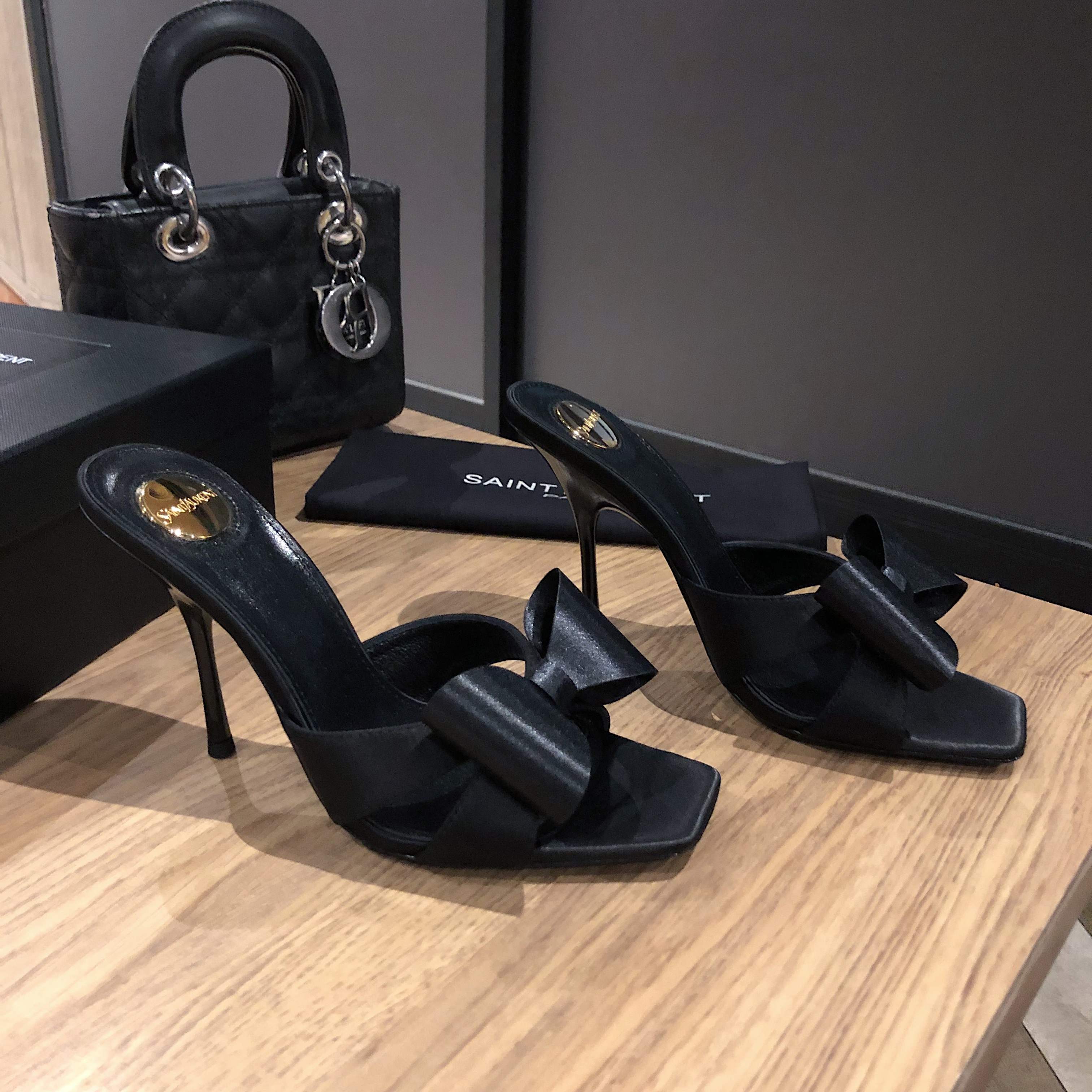 圣罗兰 Saint Laurent 经典高奢皮鞋鞋履高跟鞋 #8A536E78 3