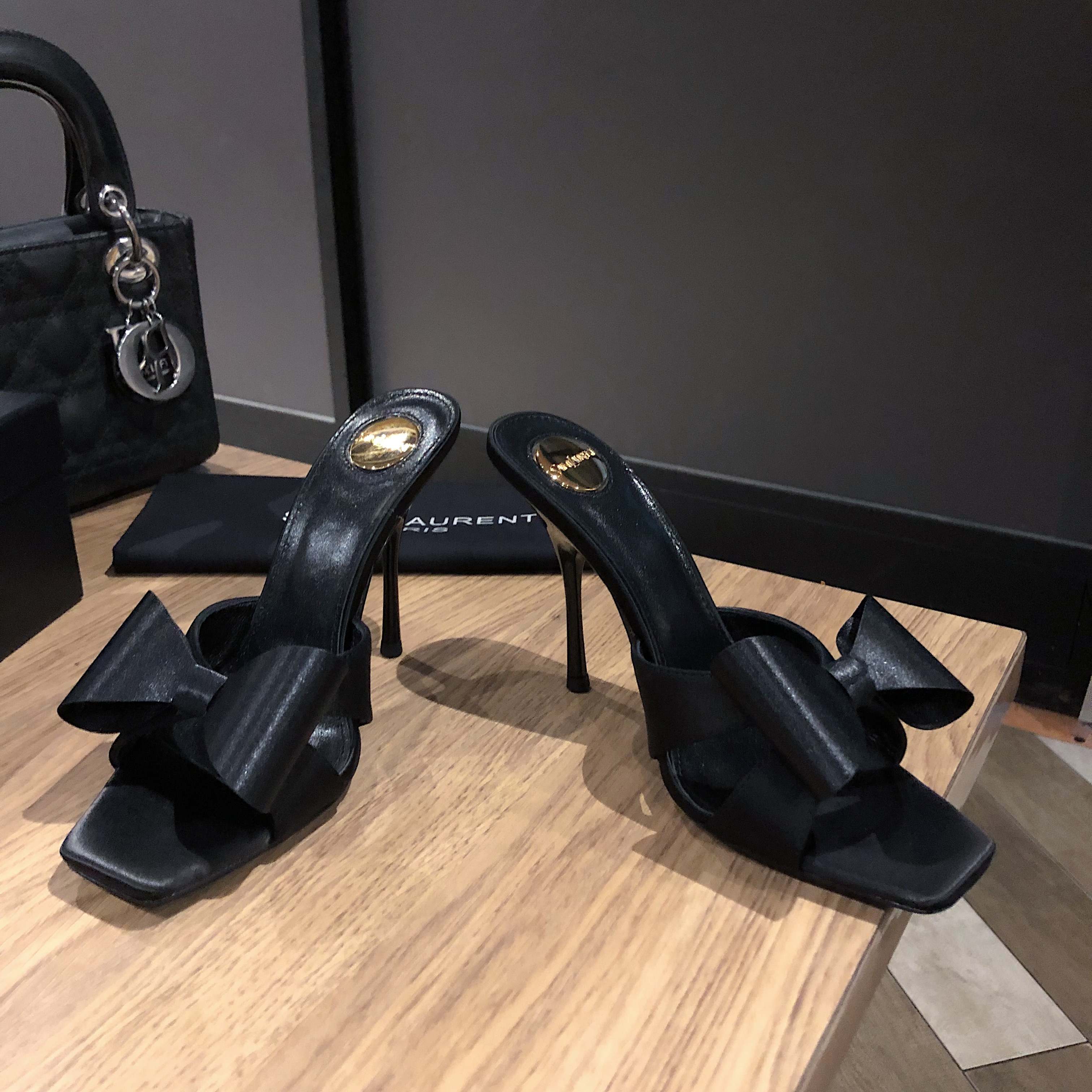 圣罗兰 Saint Laurent 经典高奢皮鞋鞋履高跟鞋 #8A536E78 4