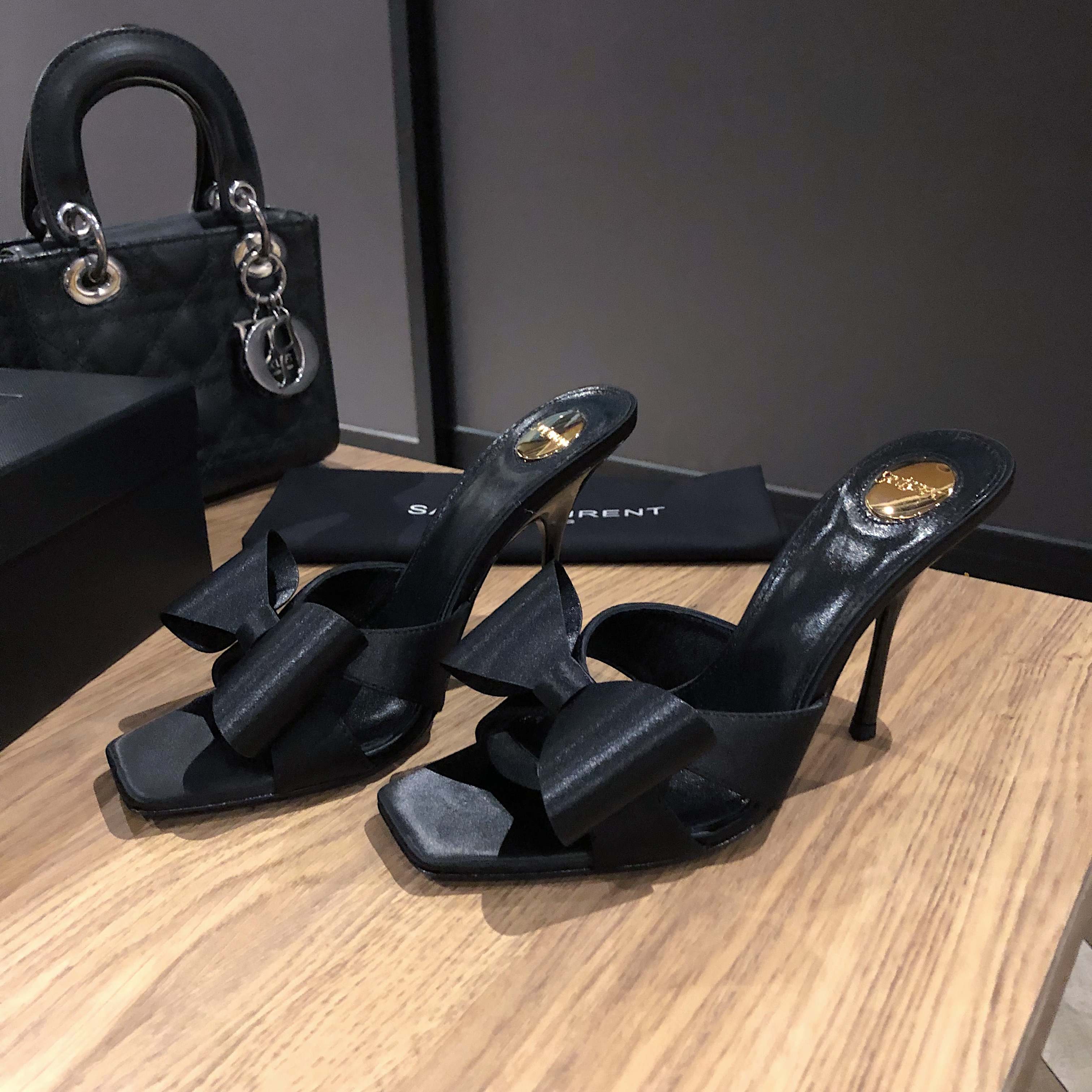 圣罗兰 Saint Laurent 经典高奢皮鞋鞋履高跟鞋 #8A536E78 2