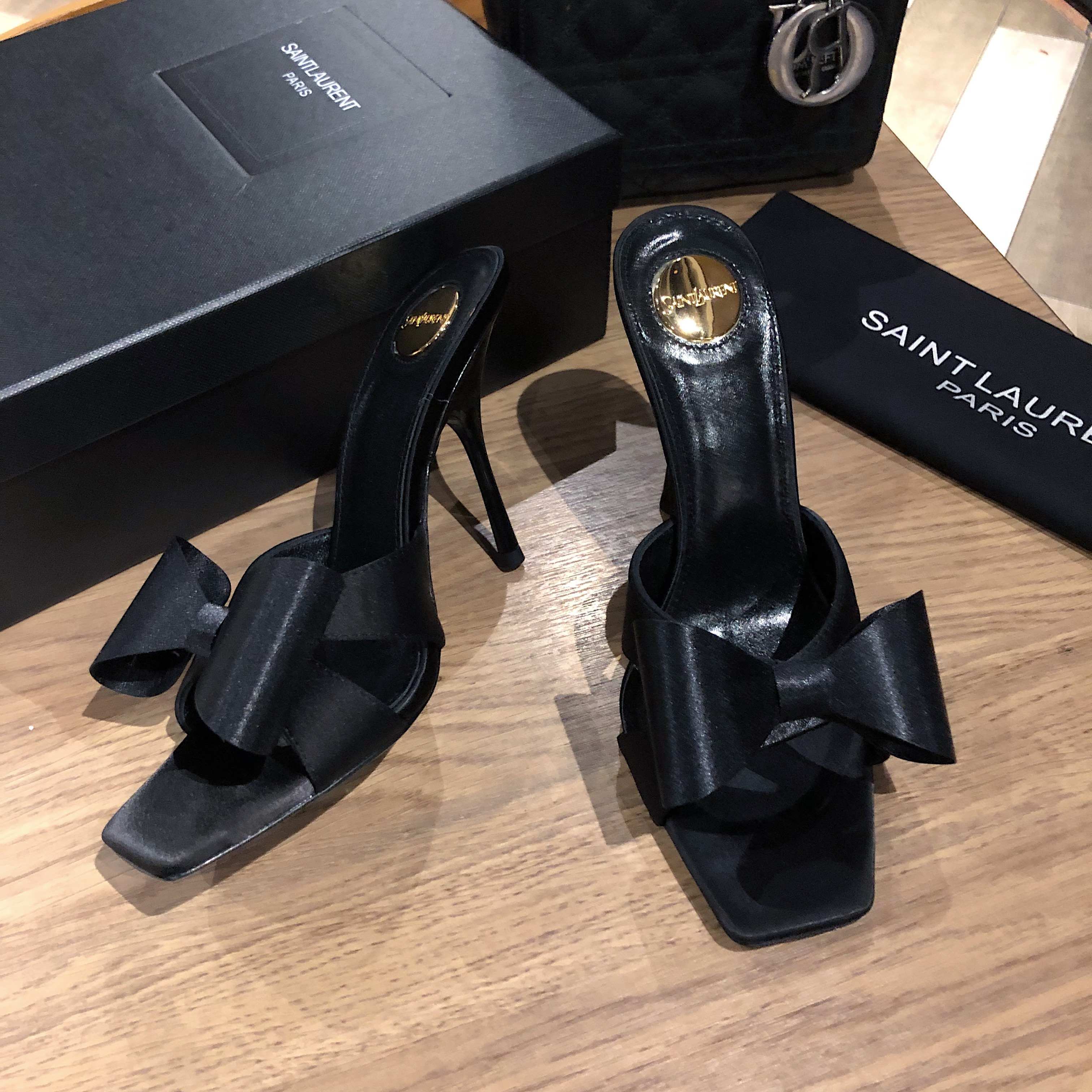 圣罗兰 Saint Laurent 经典高奢皮鞋鞋履高跟鞋 #8A536E78 6