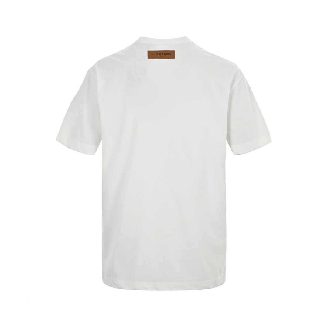 Louis Vuitton/路易威登 兔八哥贴布绣短袖T恤 白色