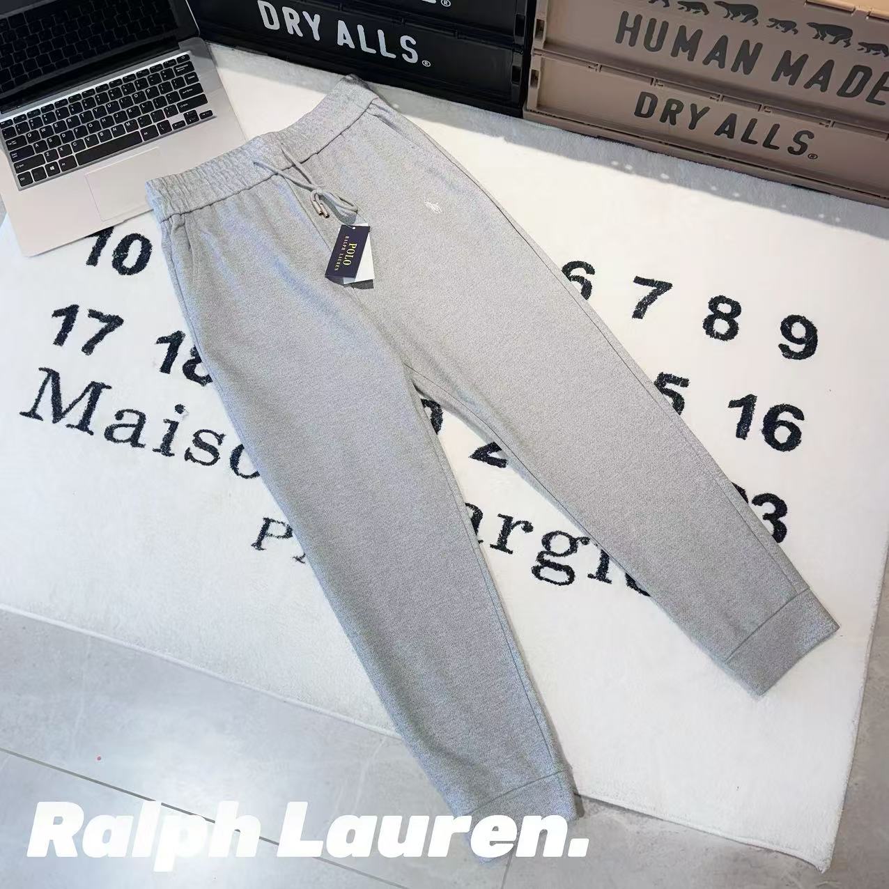 Ralph Lauren Silver Fox Fleece Sweatpants - Unisex, Cozy, and Stylish