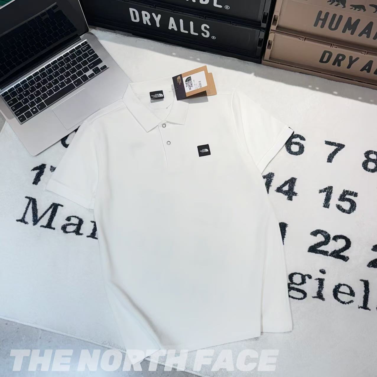 The North Face Men's Chest Logo Polo Shirt - Classic Fit, Comfy Cotton