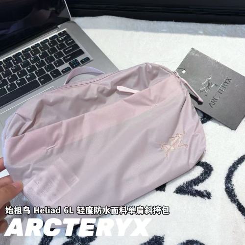Arc'teryx Heliad 6L Lightweight Waterproof Crossbody Bag - Pink 1 Arc'teryx Heliad 6L Lightweight Waterproof Crossbody Bag - Pink
