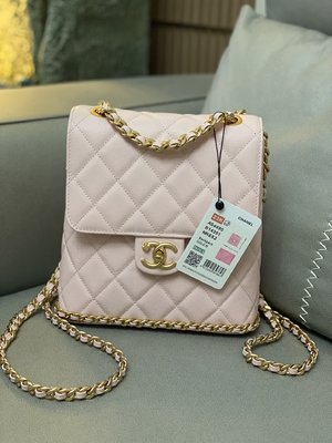 Chanel Bags Backpack Handbags Luxury Cheap Replica Lychee Pattern Cowhide Chains