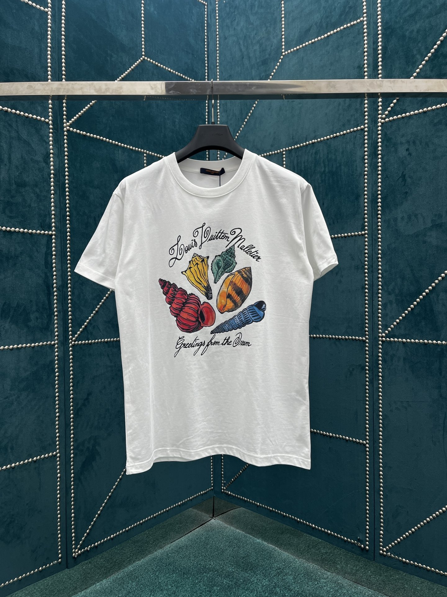 Louis Vuitton Vêtements T-Shirt Imprimé Unisexe Collection printemps – été La plage