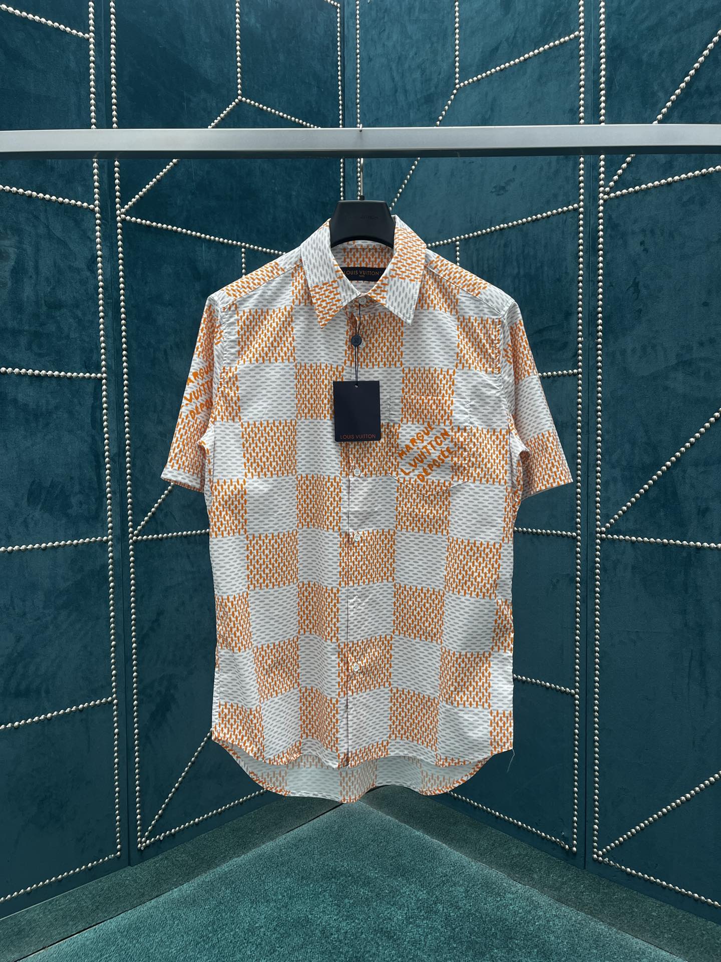 De hoogste kwaliteit nep
 Louis Vuitton Kleding Overhemden Unisex Lente/Zomercollectie