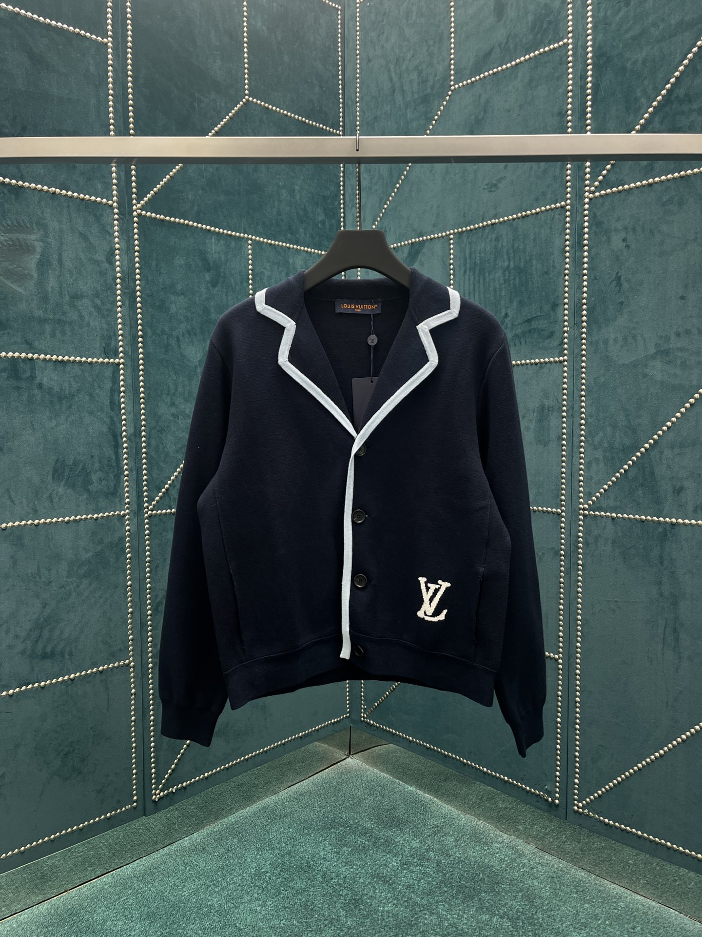 Louis Vuitton Kleding Cardigans Trui Unisex Breien Wol Lentecollectie