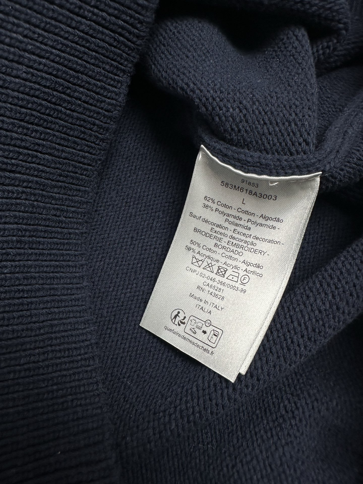 디올 남성 긴팔 131753 Dior Long Sleeve 썸네일 이미지