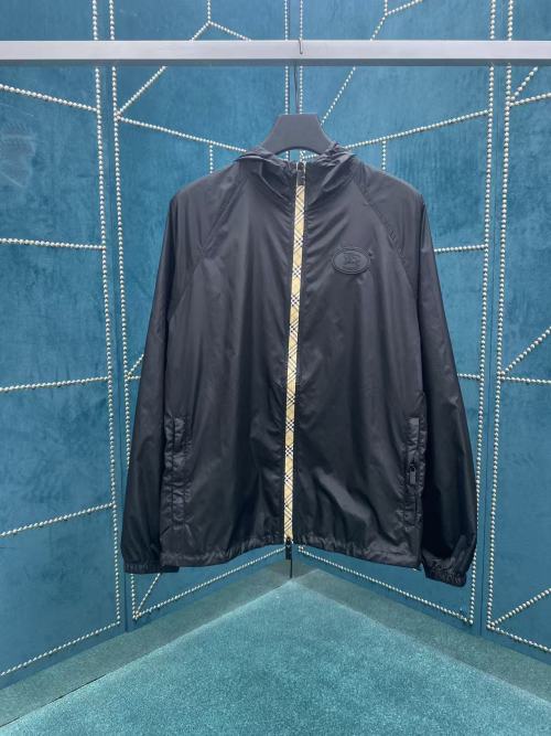 Burberry Lightweight Hooded Jacket with Signature Check Trim 1 Burberry Lightweight Hooded Jacket with Signature Check Trim