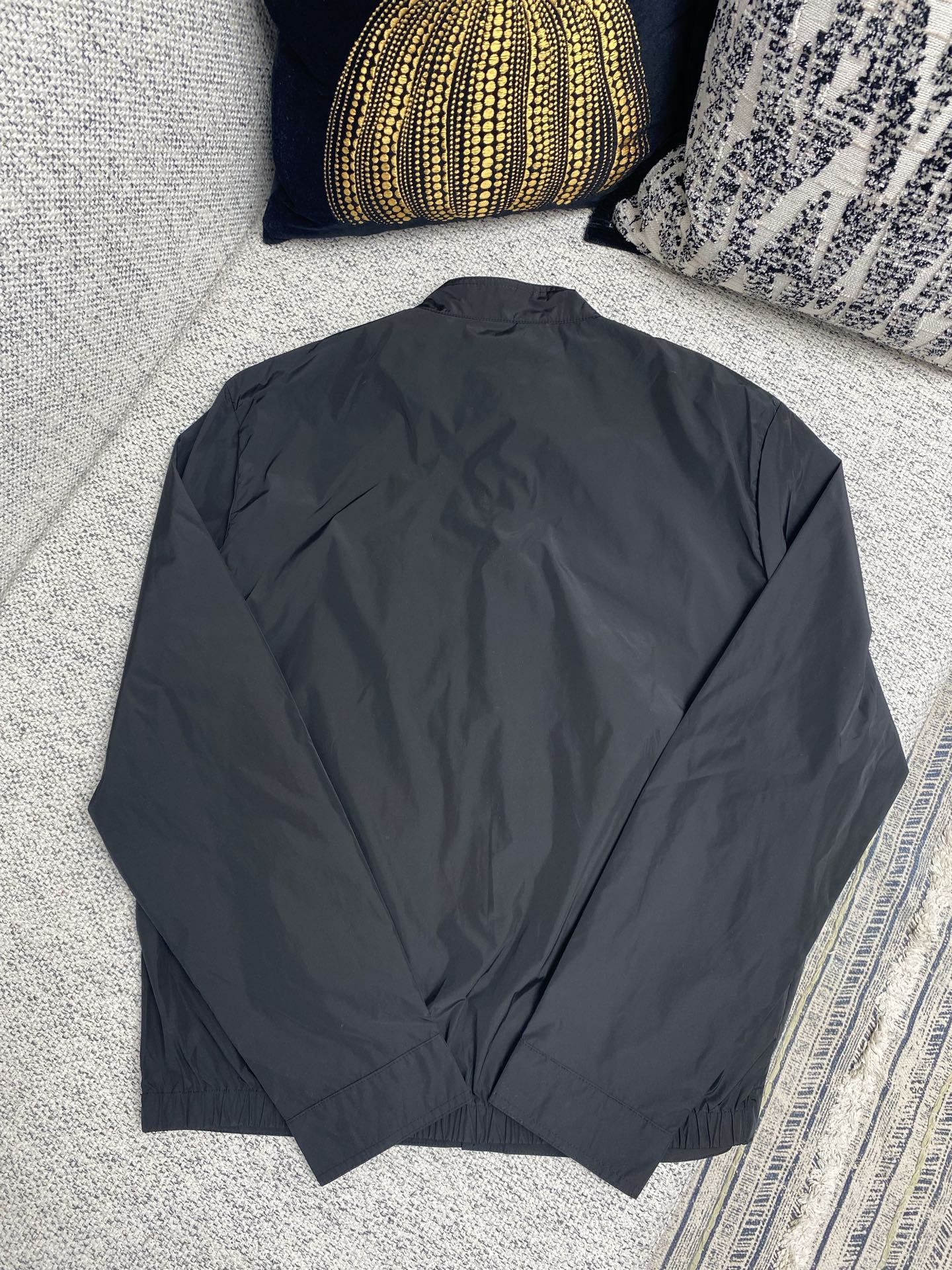 Prada Re-Nylon Jacket - Lightweight Windbreaker, Black, Button-Down Closure 3 i1749632177650 6768 0 1