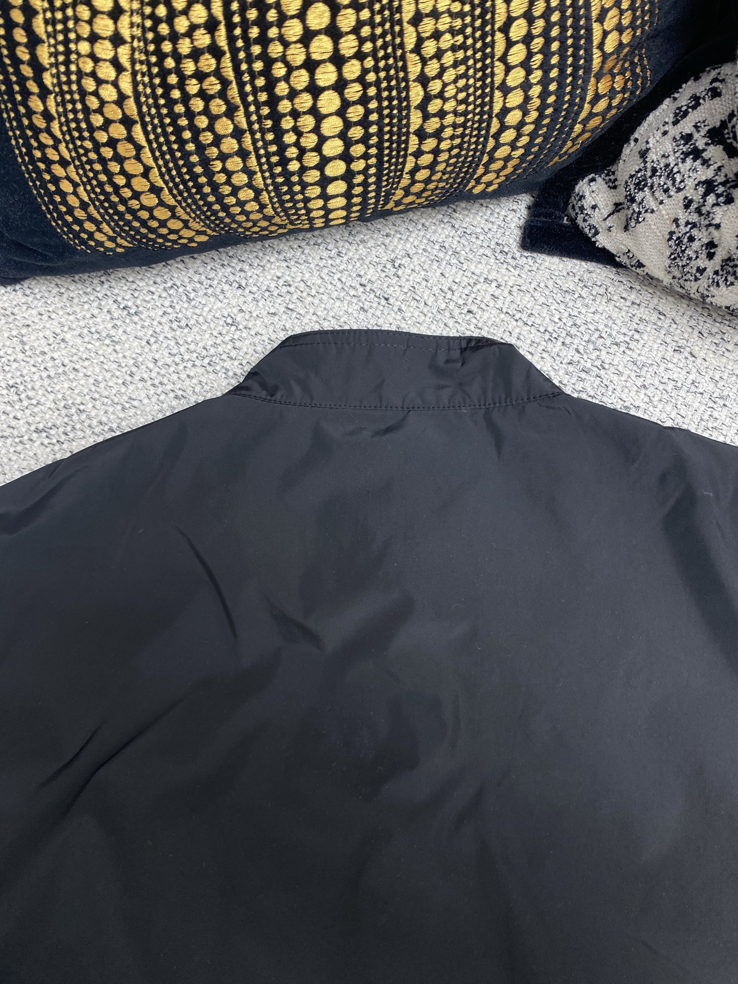 Prada Re-Nylon Jacket - Lightweight Windbreaker, Black, Button-Down Closure 8 i1749632178980 908 0 6