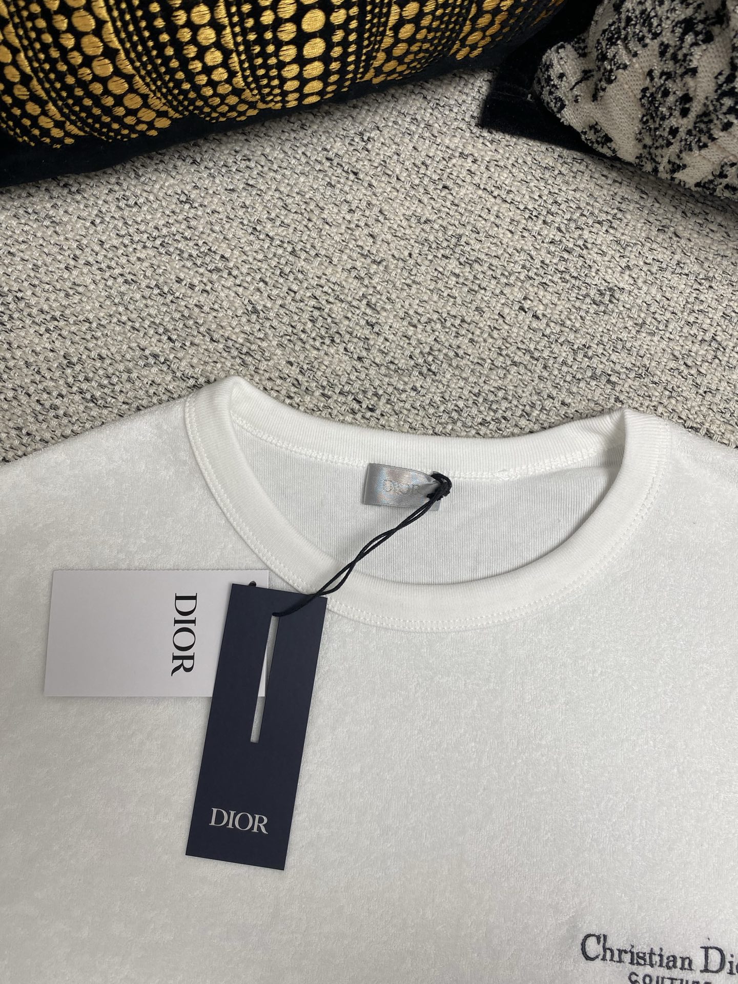  迪奥    25ss新款 Christian Dior Couture T 恤是二零二五秋季男装系列新