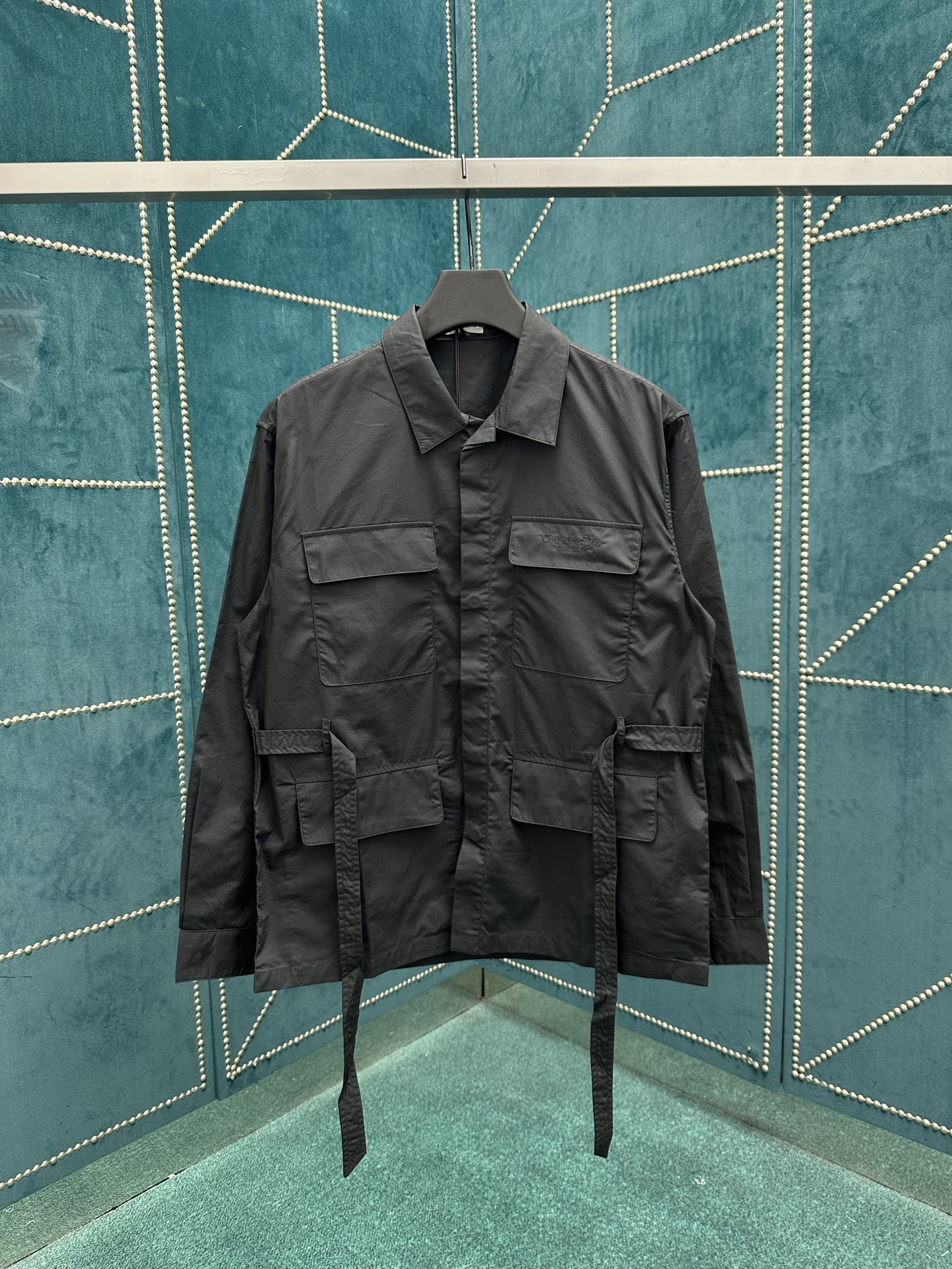 NO:457408,Dior 25ss new workwear trendy men's fashionable jacket mid-length adjustable belt hidden buckle lapel casual shirt jacket!  S.M.L.XL.,dior,jackets & coats,jackets & coats,alexander wang19860909迪奥25ss新款工装潮男时尚夹克中长款调节腰带隐藏扣翻领休闲衬衣外套！ 码数S.M.L.XL.,,dior,jackets & coats,jackets & coats,alexander wang,Men's clothing