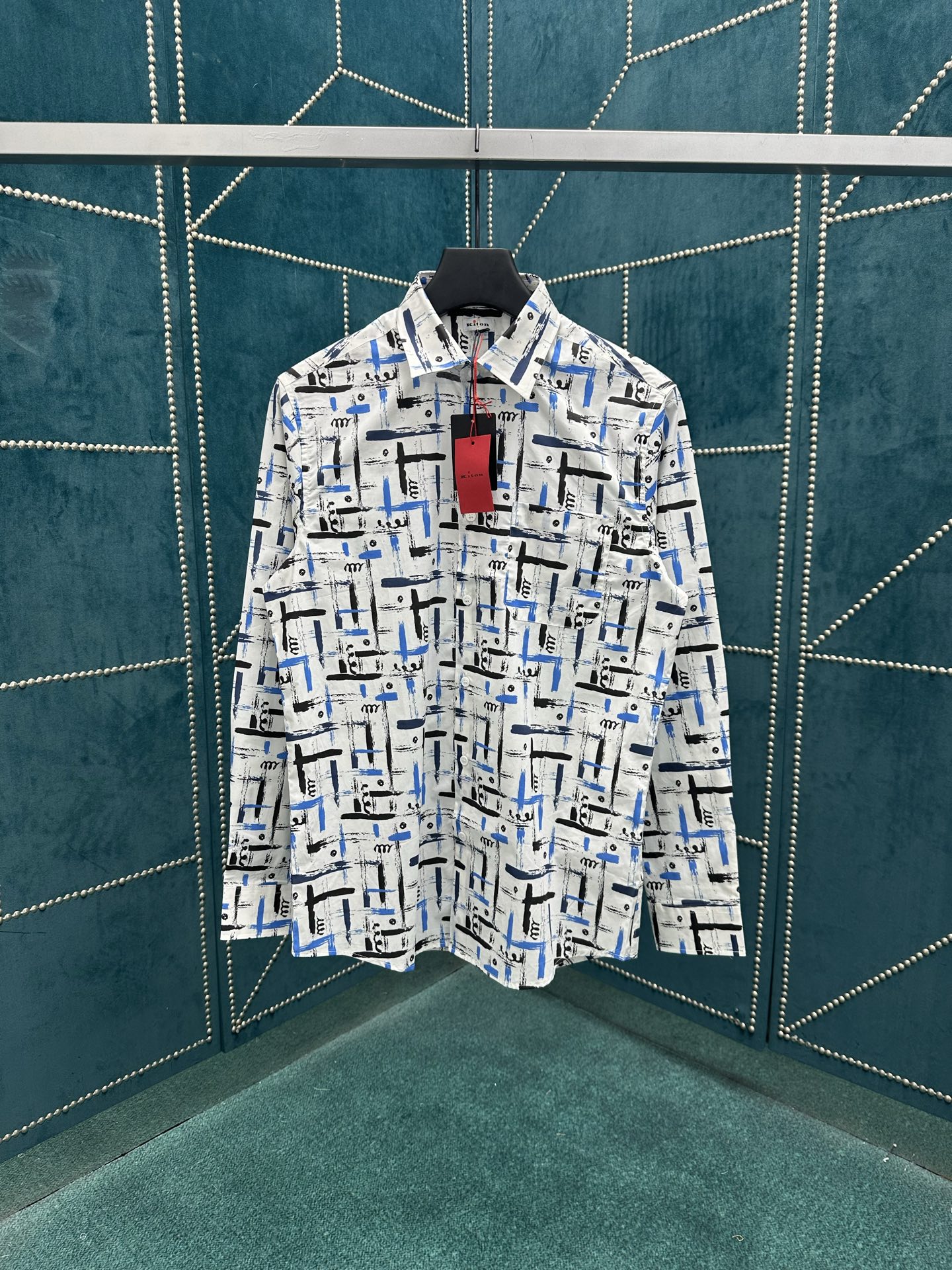 NO:471451,Kiton 25ss new printed long-sleeved shirt, same style for men and women, higher version S.M.L.XL.XXL.,,shirts,alexander wang19860909Kiton 25ss新款印花长袖衬衫 男女同款 高版本 码数S.M.L.XL.XXL.,,shirts,alexander wang,Men's clothing
