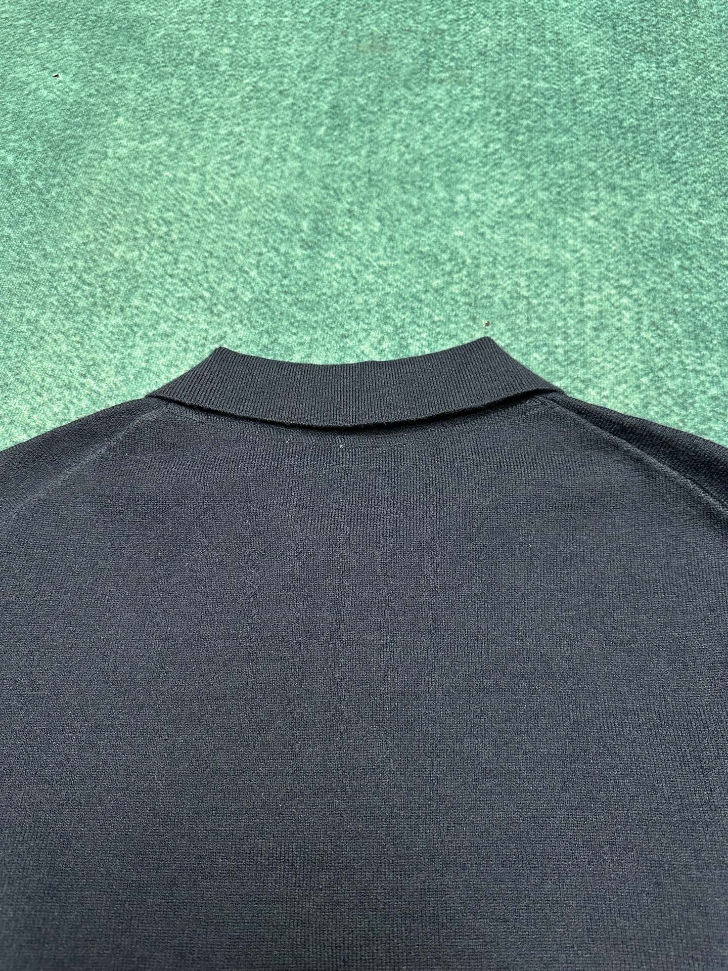 “P684 Pablo 25ss Knitted Shirts with Horseman Emblem in Light Wool Twirling Fabrics” - 图片 9